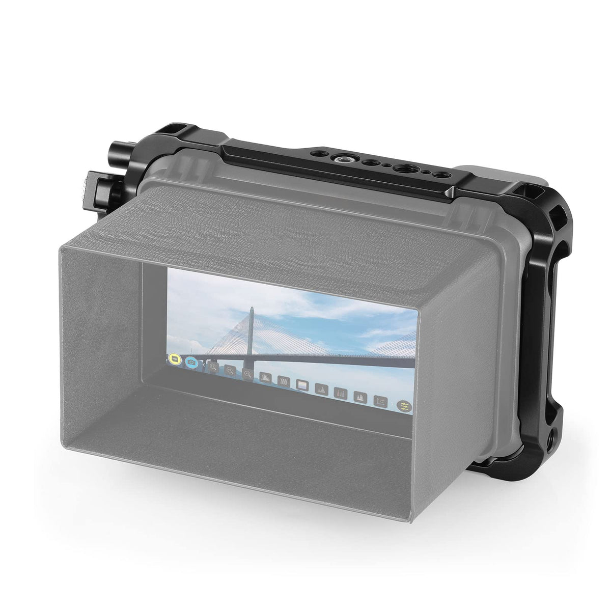 Smallrig Cage For Atomos Ninja Series,Built In Nato Rail And Cable Clamp Monitor Cage For Atomos Ninja V/Ninja V Plus/Ninja/Ninj
