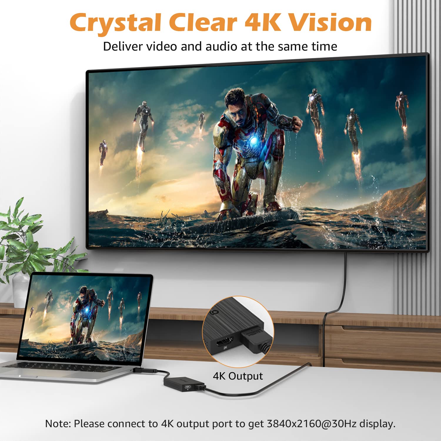 Wavlink Usb 3.0 Or Usb C To Hdmi Adapter For Dual Monitors, Dual 1080P@60Hz Universal Video Graphics Usb To Dual Hdmi Adapter For Usb 3.0 Or Usb C, Thunderbolt 3/4, Usb 4, Windows, Mac Os