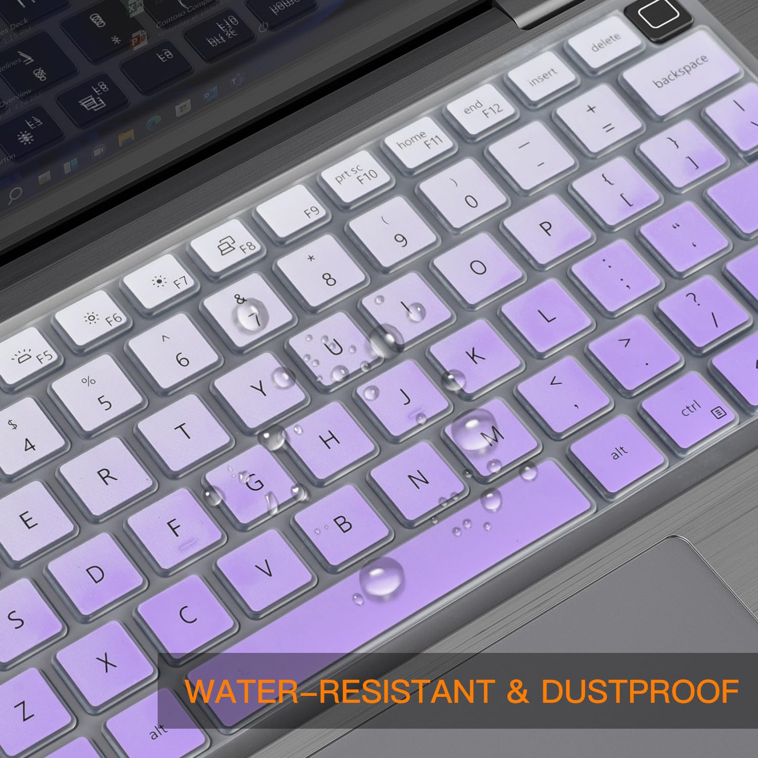 Casebuy Keyboard Cover For Dell Latitude 7440 7430 7420 7410 14'', Dell Latitude 3440 5440 5430 5431 5420 14'', Dell Latitude 14