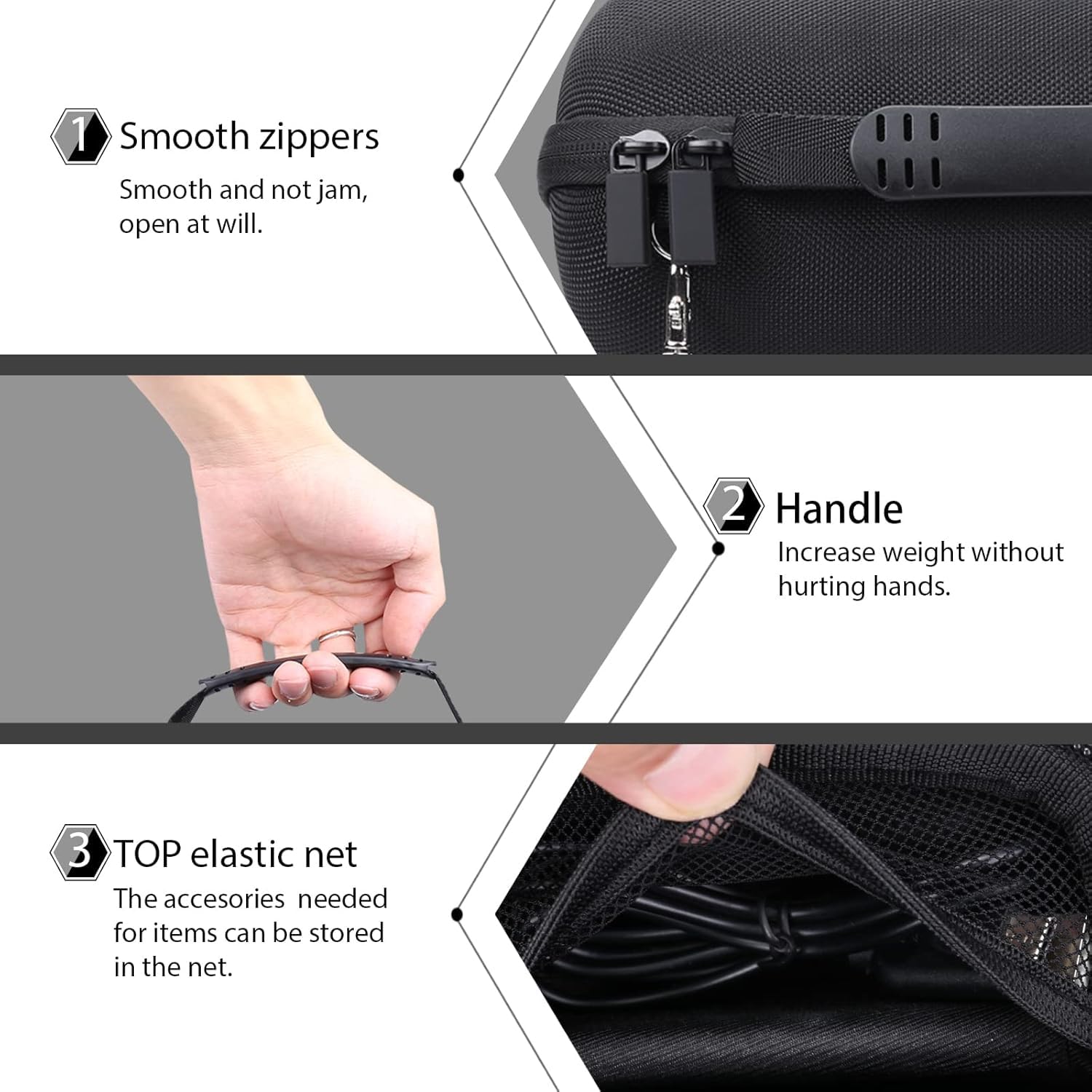 Co2Crea Hard Case Bag Replacement For Bose Soundlink Revolve+ Series Ii Revolve Plus Bluetooth 360 Speaker Replacement For Charg