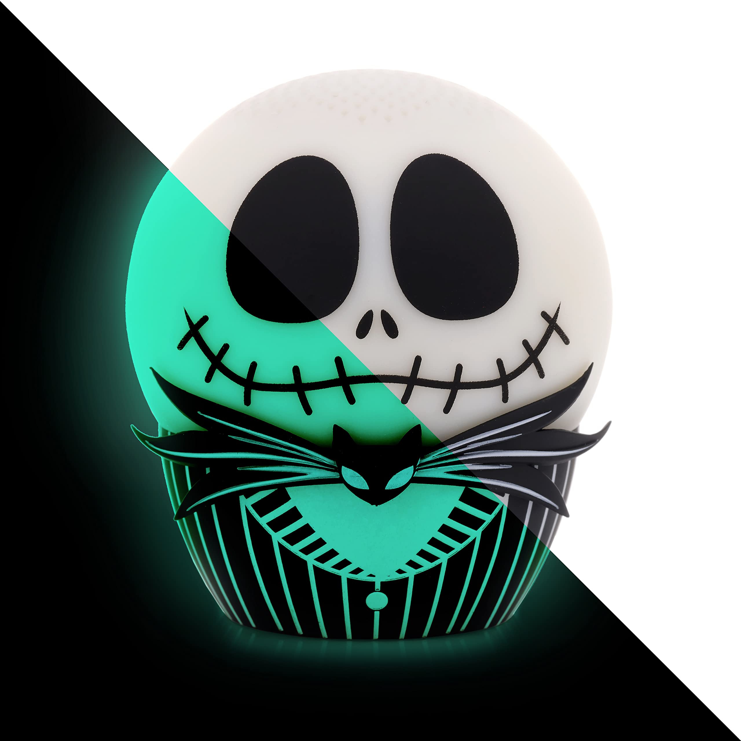 Bitty Boomers Disney: Tim Burton'S The Nightmare Before Christmas   Jack Skellington   Glow In The Dark   Mini Bluetooth Speaker