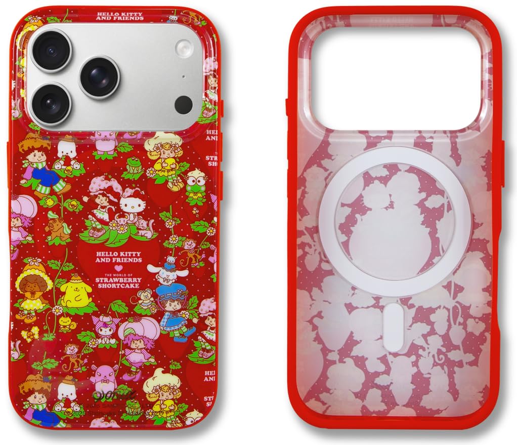 Sonix x Sanrio Case for iPhone 17 Pro | Compatible with MagSafe | 10ft Drop Tested | Hello Kitty x Strawberry Shortcake