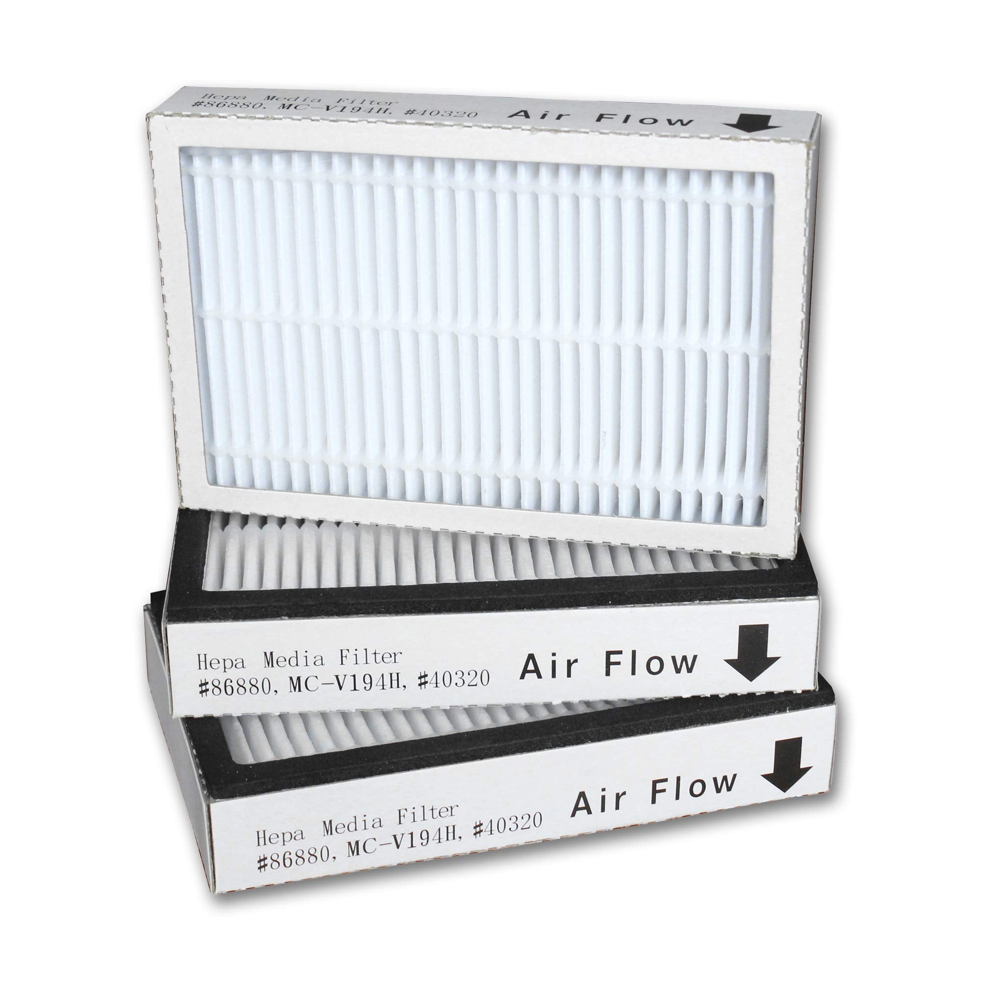 Atxkxe 3 Pack Replacement Exhaust Hepa Filter Ef 2 For Kenmore Vacuum Cleaners (Compares To 86880 And Mc V194H) (Ef 2 * 3)