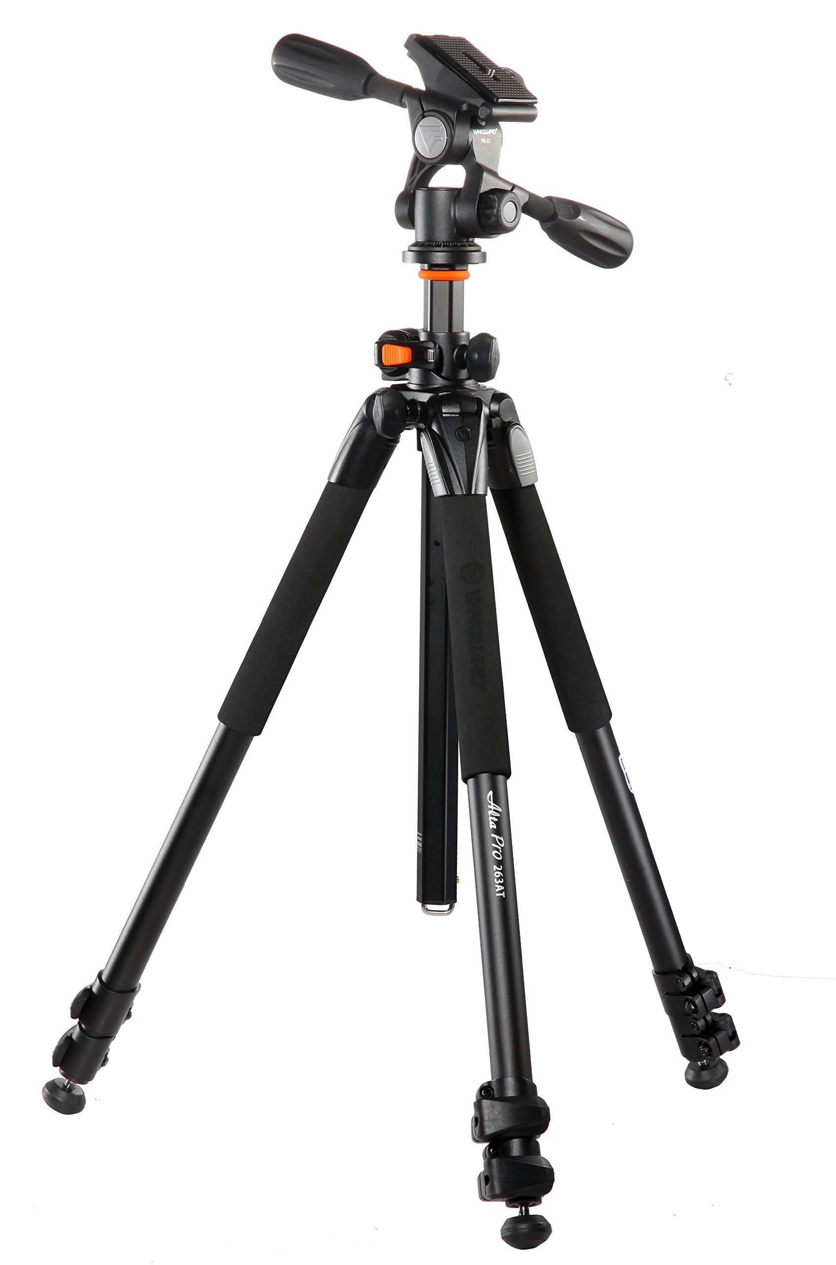 Vanguard Alta Pro 263Ap Aluminum Tripod With Ph 32 Panhead For Sony, Nikon, Canon Dslr Cameras Black