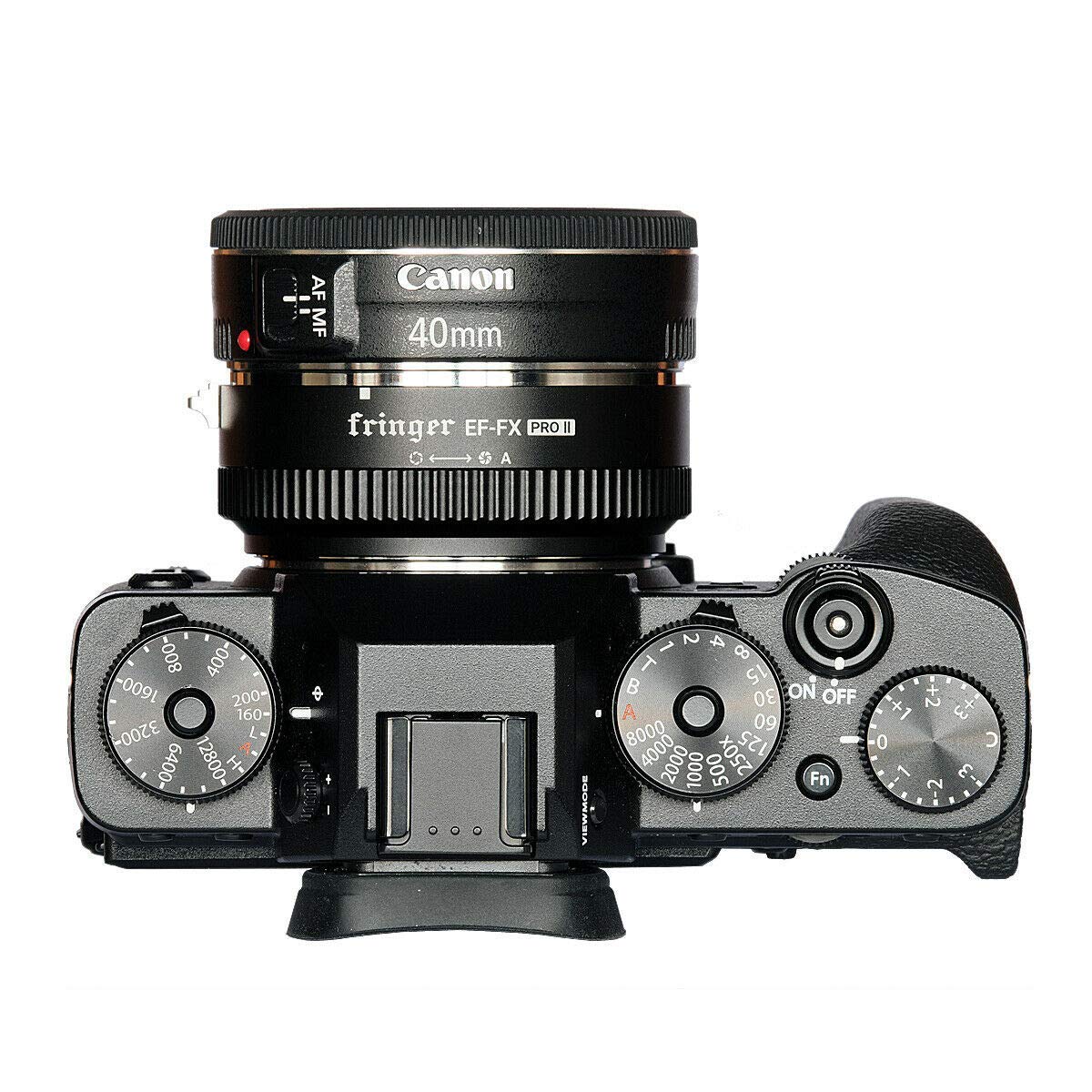 Fringer Ef Fx Pro Ii Fuji Auto Focus Mount Adapter Built In Electronic Aperture Automatic Compatible With Canon Eos Ef Lens To Fujifilm X Mount X T3 X T4 X Pro3 X T30Ii X S10 Xh2S Xt30 X T50 Xe4 X T5