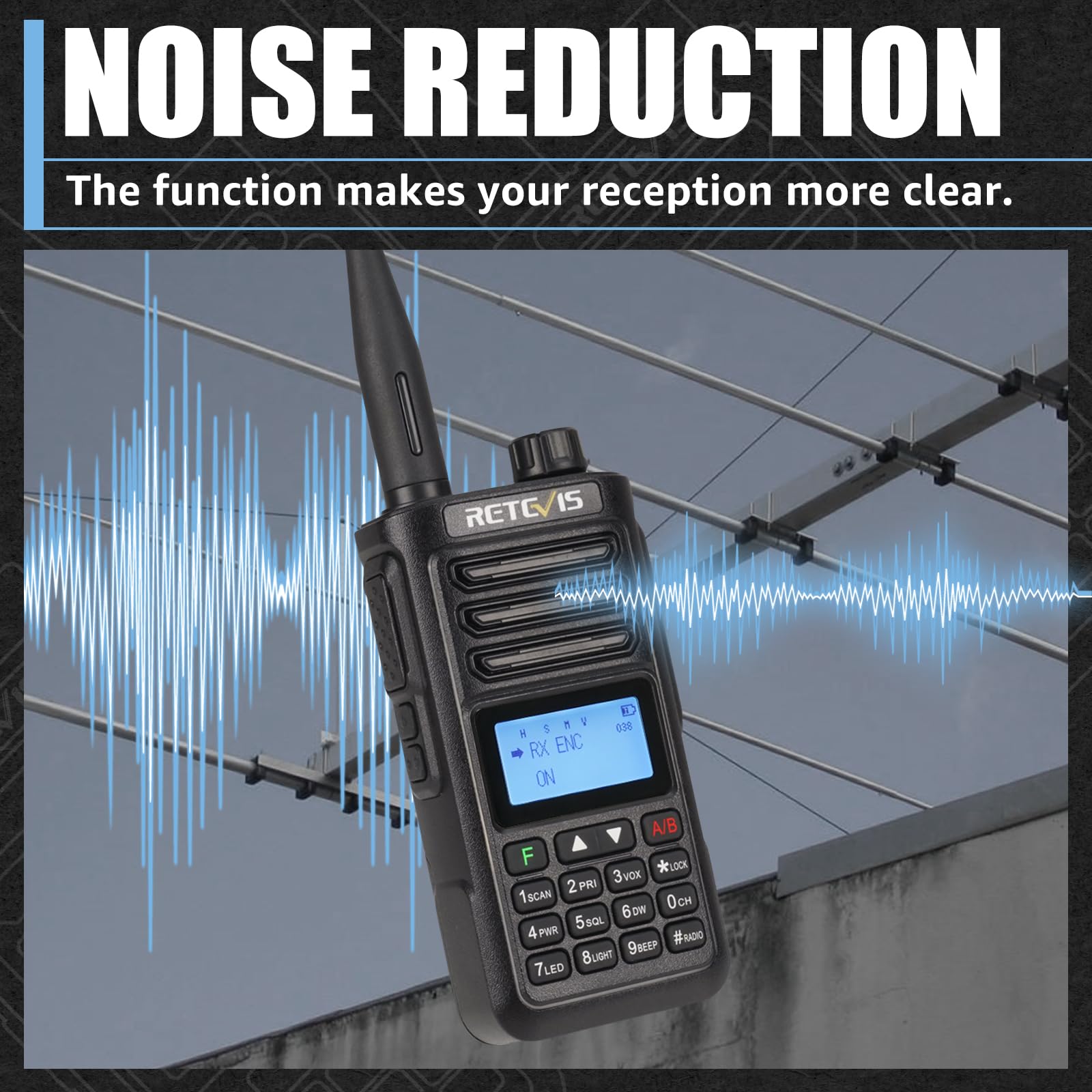 Retevis Ra89 Ham Radio, Emergency Radio For Hurricane Rescue, 10W Dual Band Handheld Radio, Ip68 Waterproof, 2500Mah Usb C Charing, Chirp Compatible, Long Range Walkie Talkie For Survival