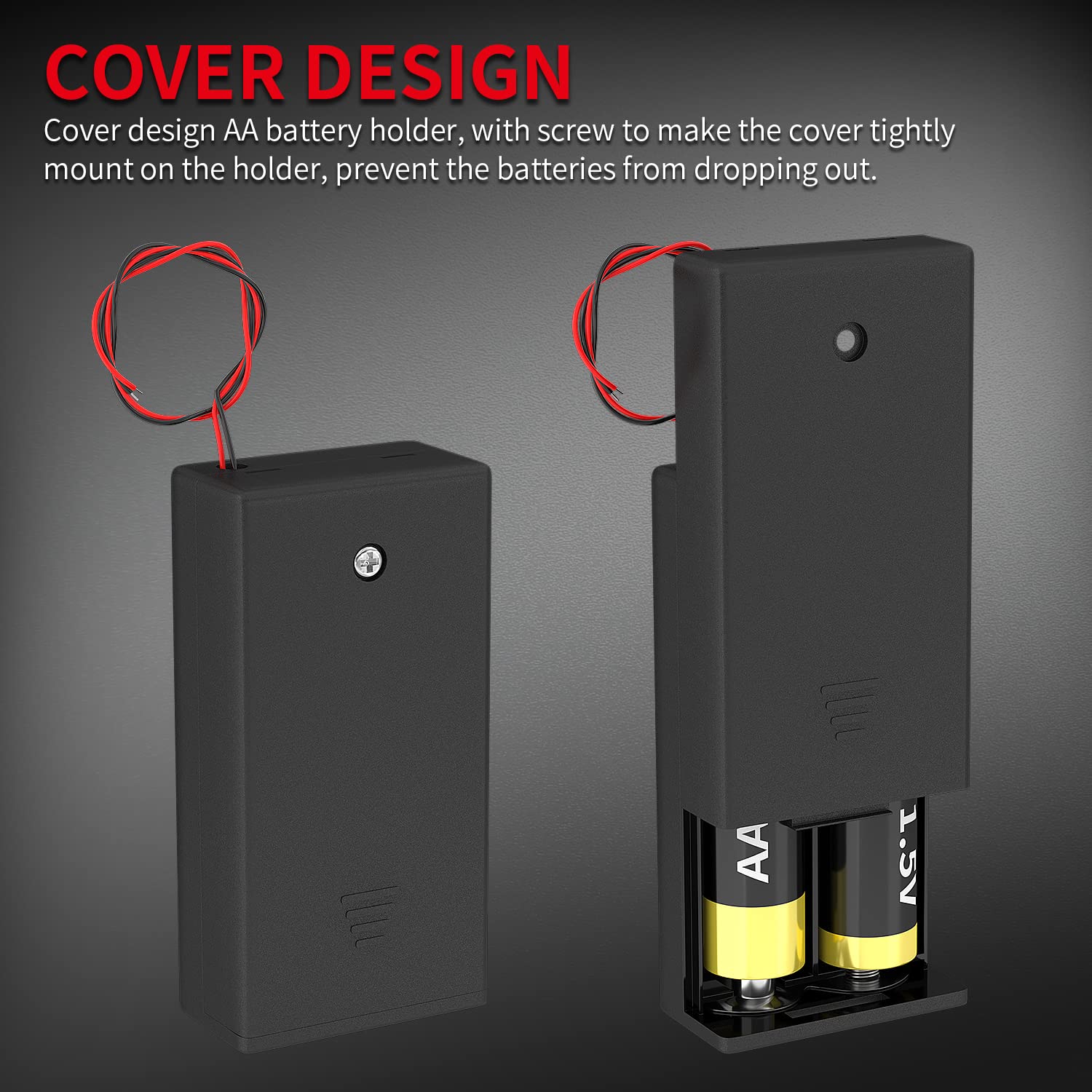 Daiertek Aa Battery Holder Pack Single Aa Battery Holder 2 Aa Battery Holder 3 Aa Battery Holder 4 Aa Battery Holder With Switch