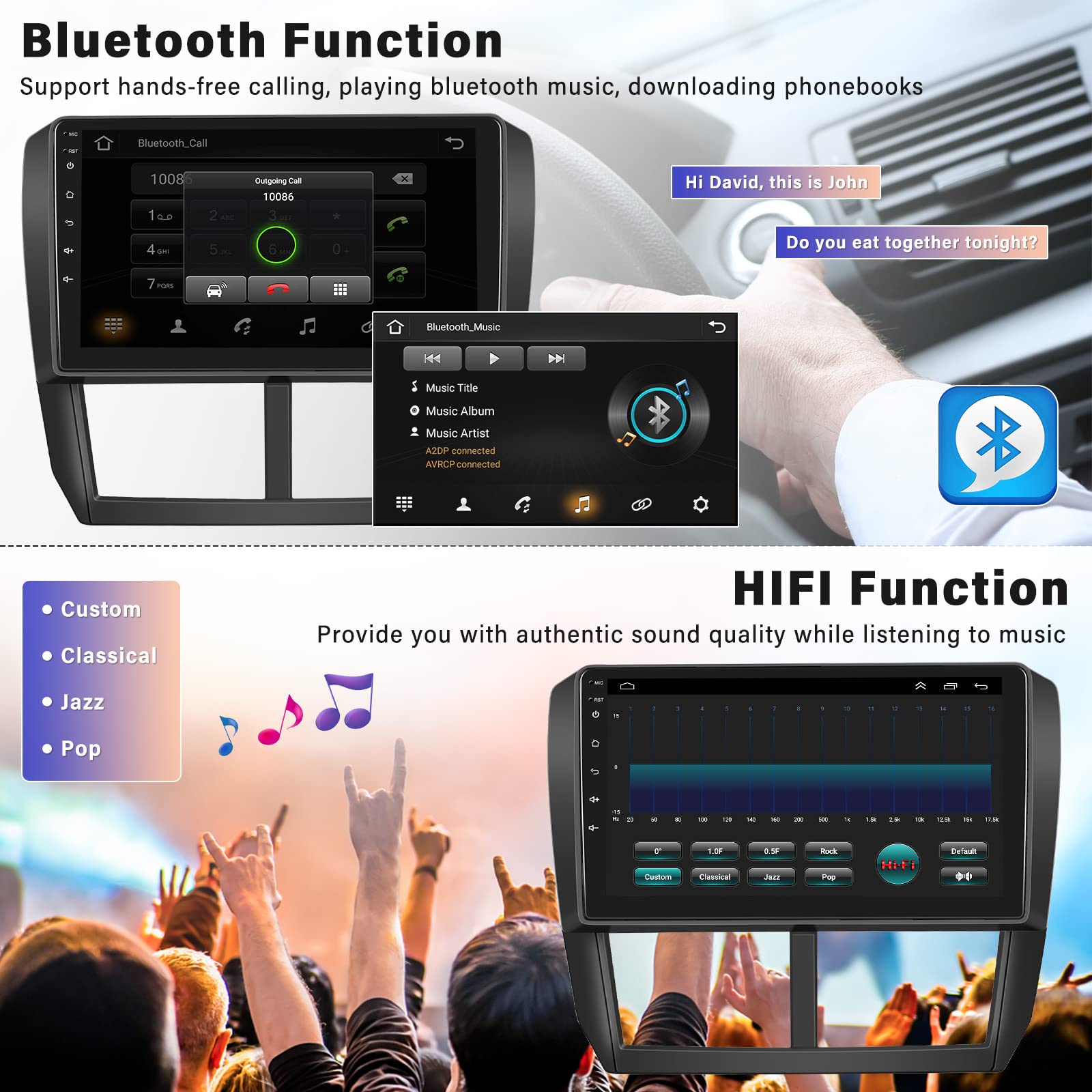 Sixwin Android 13 1G+32G Car Stereo For Subaru Forester Impreza Wrx 2008 2009 2010 2011 2012 With Carplay Android Auto 9 Inch To