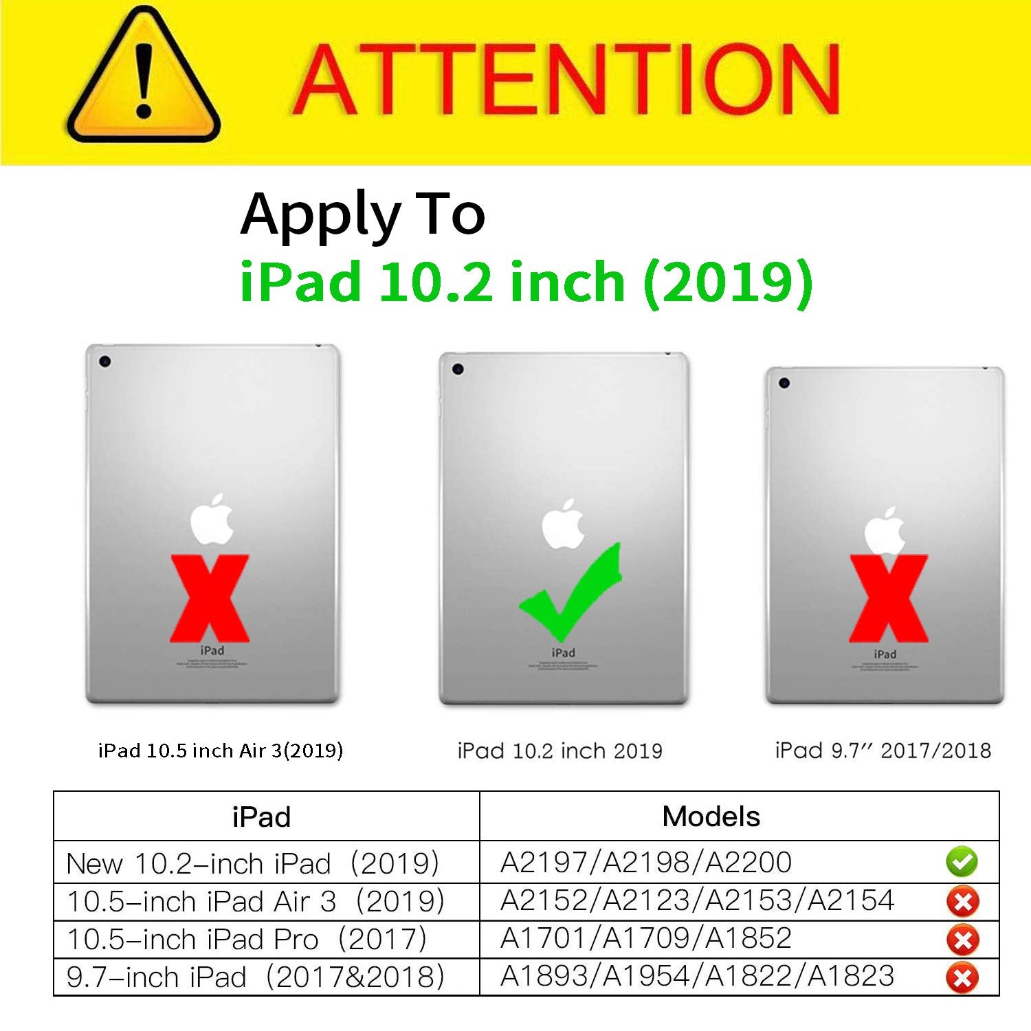 For Ipad 10.2 Case For Ipad 9Th/8Th/7Th Generation Case 2021/2020/2019 Lightweight Smart Cover Adjustable Stand With Auto Wake/S