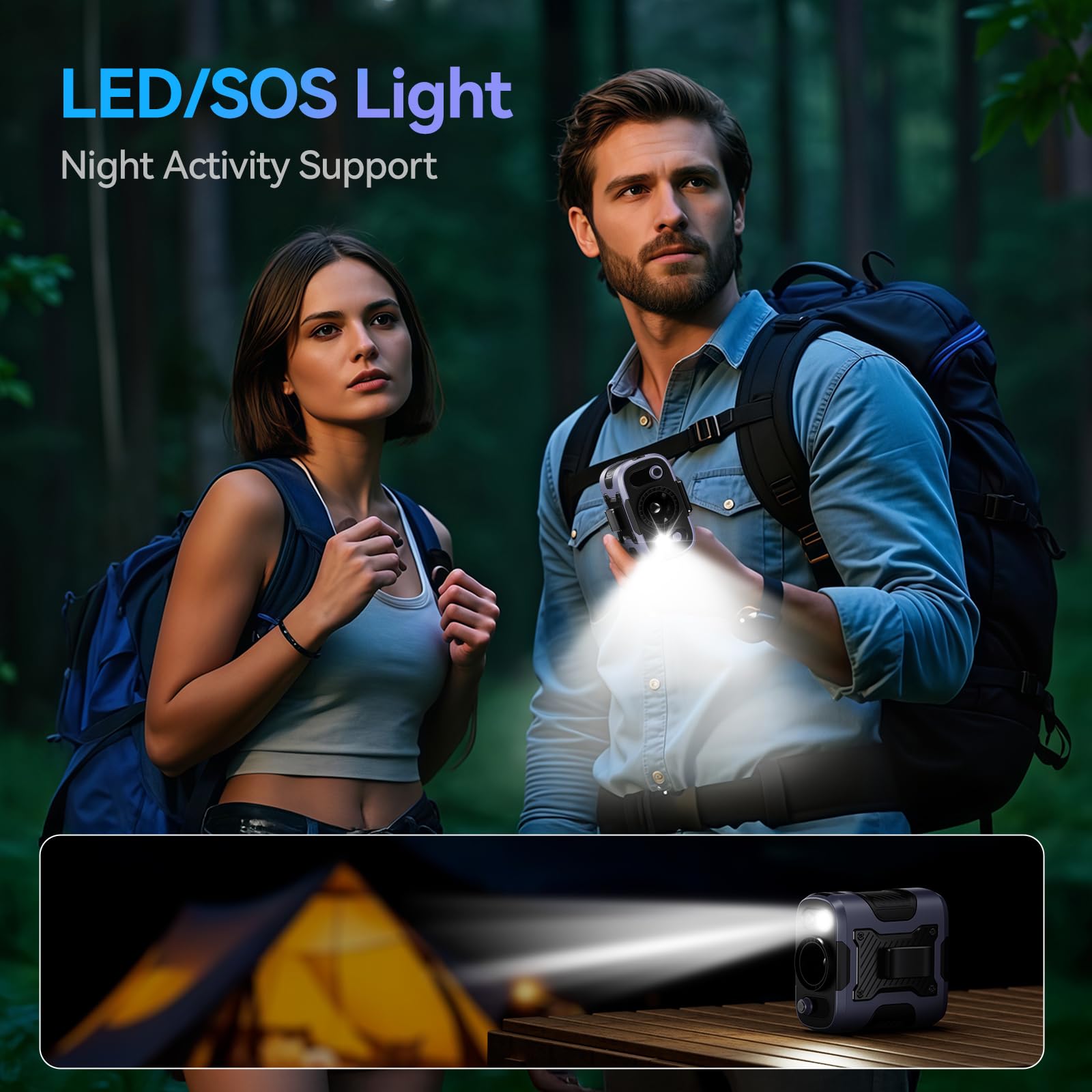 Kimmoo 5 In 1 Portable Waist Fan, 100 Speeds Powerful 13500Rpm, Hands-Free Neck Fan With Up To 24H Cooling, Rechargeable Persona