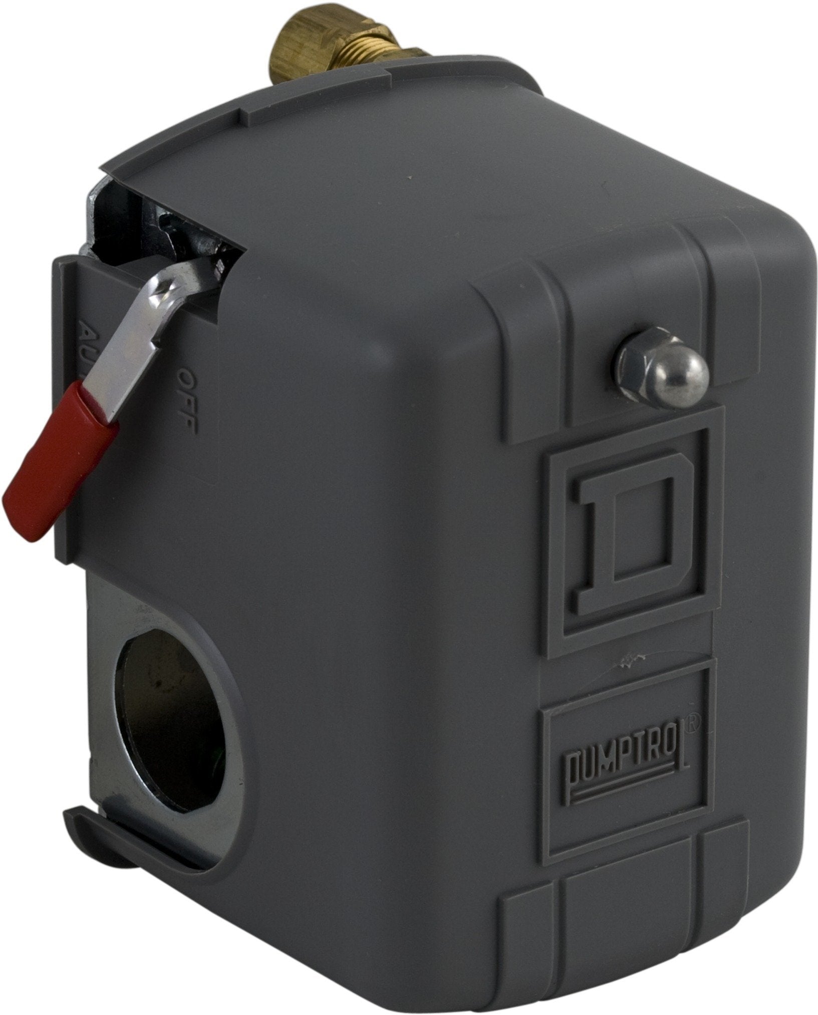 Square D by Schneider Electric 9013FHG12J55M1X Air-Compressor Pressure Switch, 150 Psi Set Off, 30 Psi Fixed Differential, 1/4 N