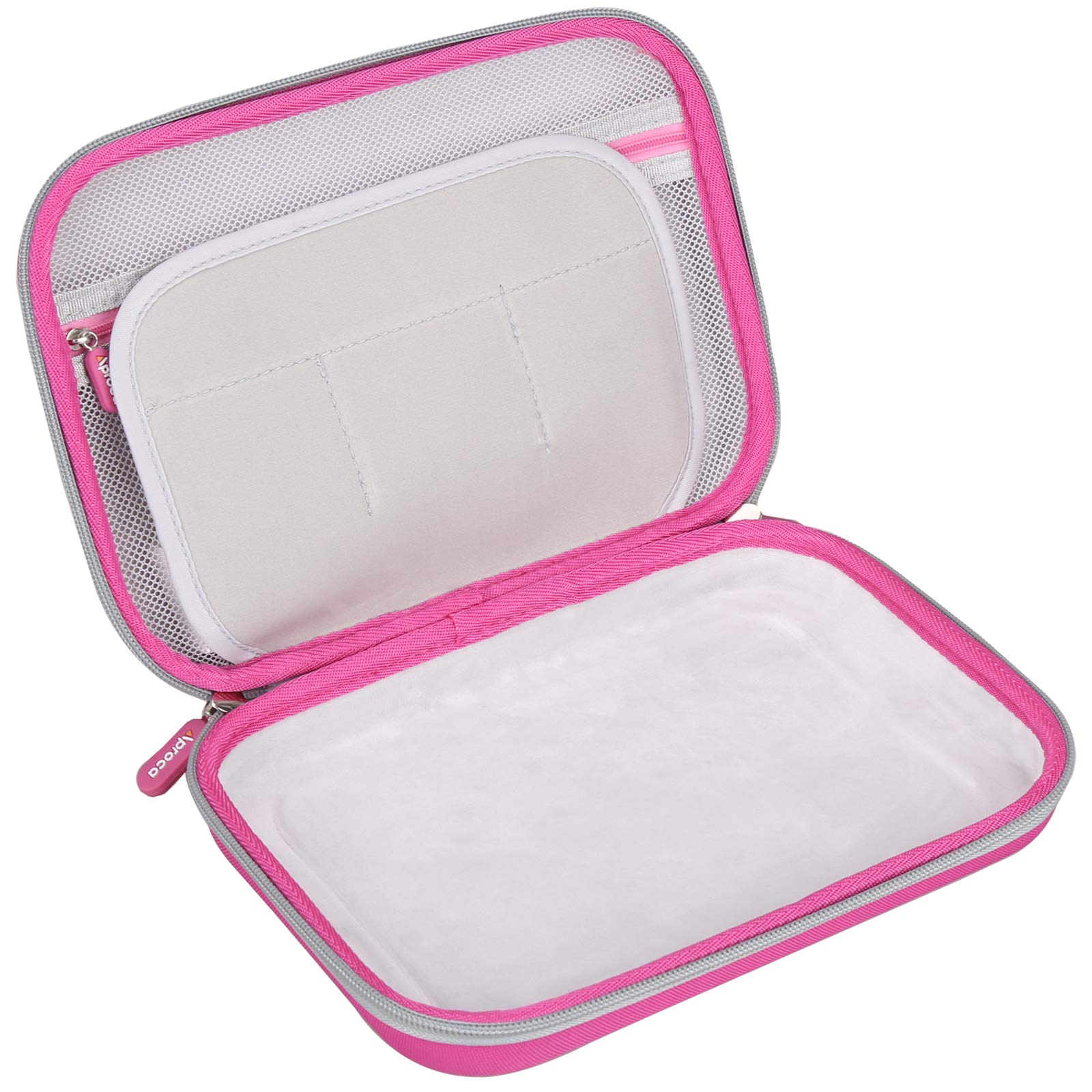 Aproca Hard Travel Storage Pink Case, For Leapfrog Leappad Ultimate/Academy Kids Learning Tablet