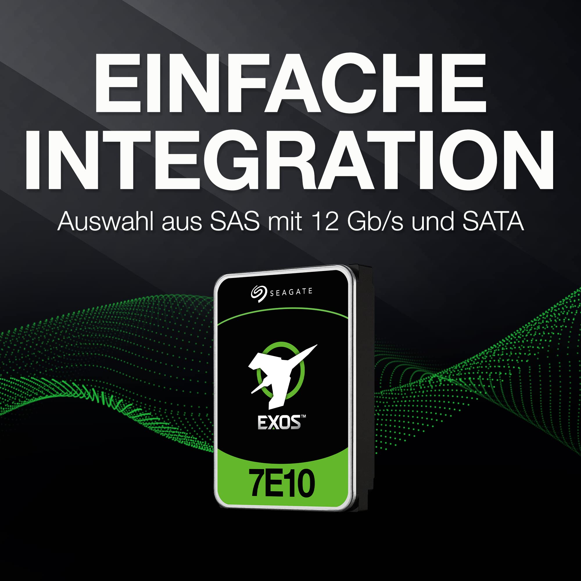 Seagate Exos 7E10 St10000Nm017B 10 Tb Hard Drive   Internal   Sata (Sata/600)   Storage System, Video Surveillance System Device