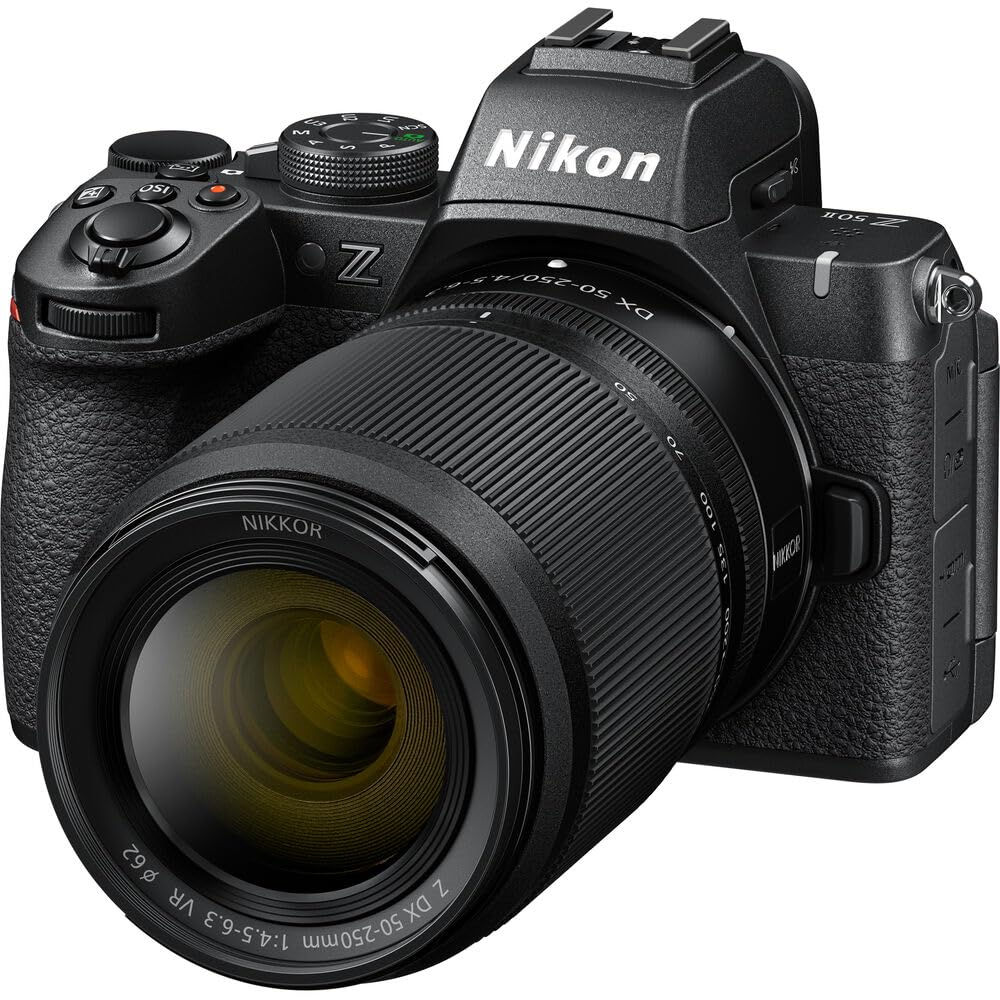 Nikon Z50Ii Mirrorless Camera 4K Dx Body With 2 Lens Kit 16-50Mm + 50-250Mm Vr 1788 Content Creator Bundle With Deco Gear Photog