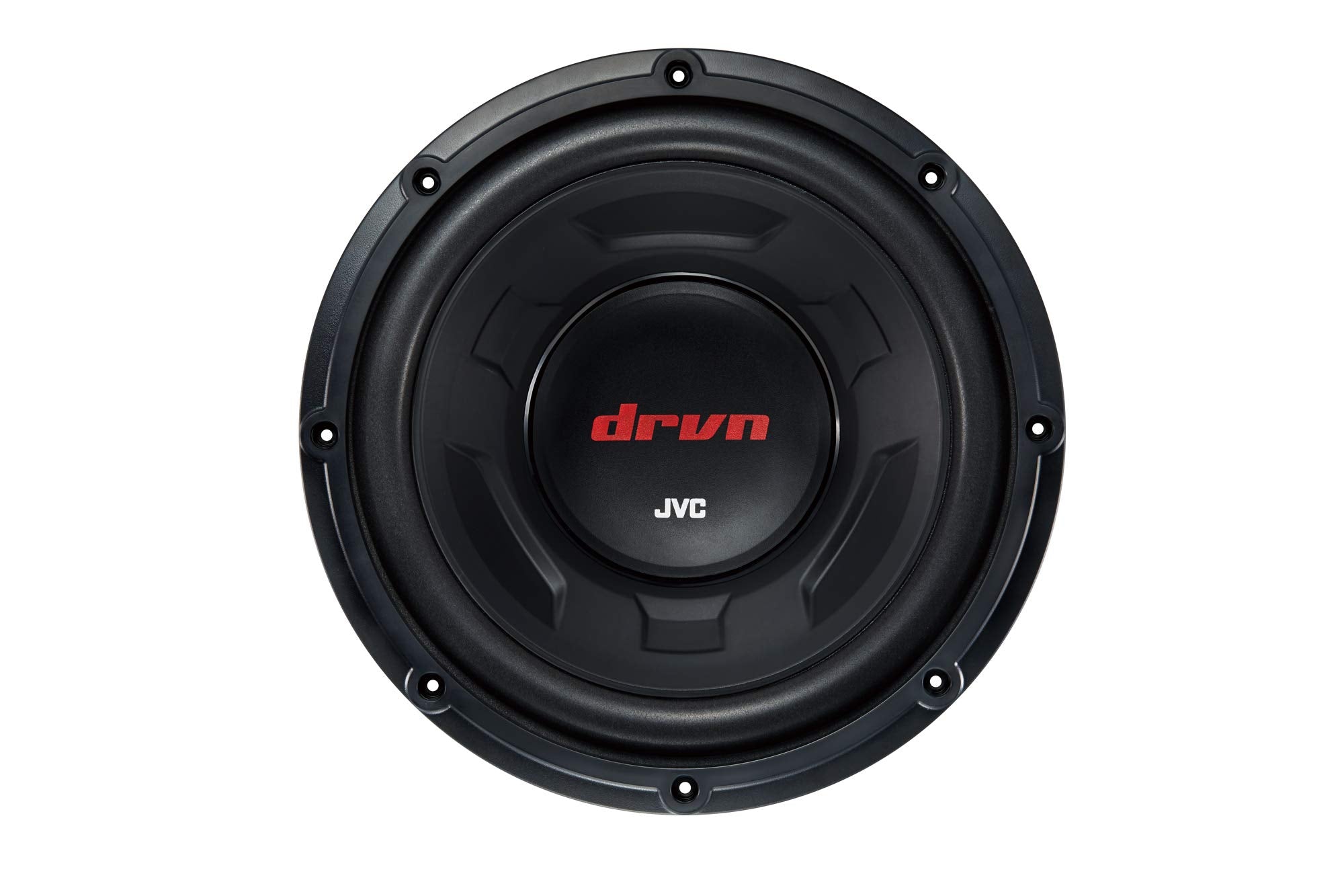 JVC CW-DR124 DRVN 12 4-ohm 350 Watt Car Audio Subwoofer- Single (Black) with Dependable Low-Frequency Punch