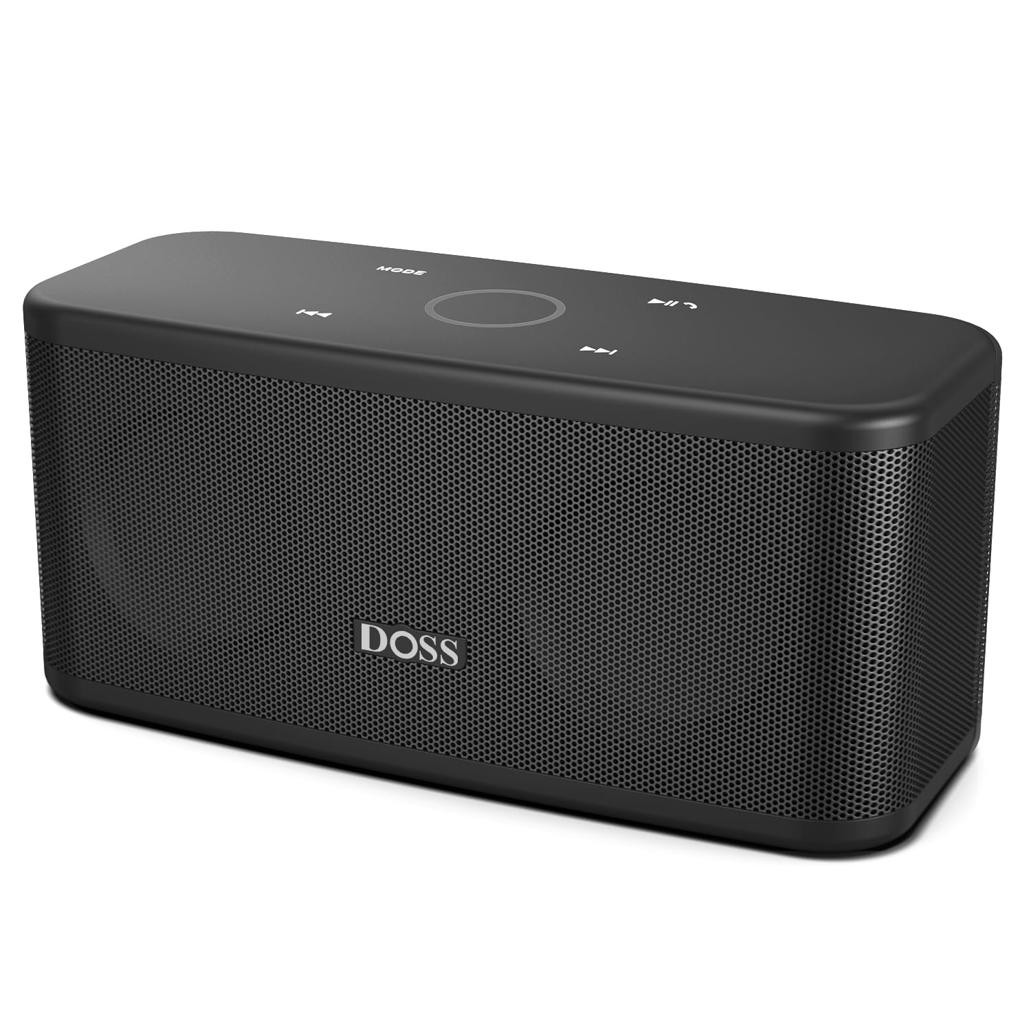 Doss Soundbox Plus Bluetooth Speaker With Hd Sound, Wireless Stereo Pairing, Built In Mic, 20H Playtime, Portable For Home, Outdoor   Black