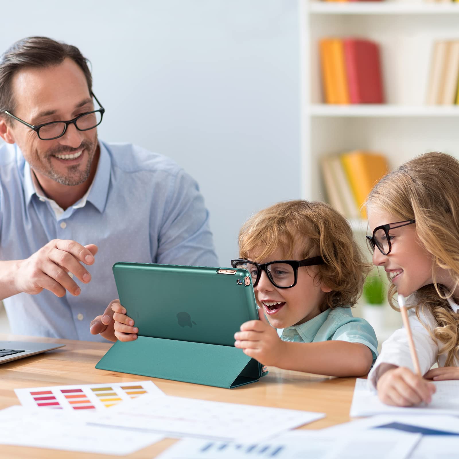 Procase For Ipad 9Th Generation 2021/ Ipad 8Th Generation 2020/ Ipad 7Th Generation 2019 Case, Ipad 10.2 Case Ipad Cover 9Th Generation  Emerald