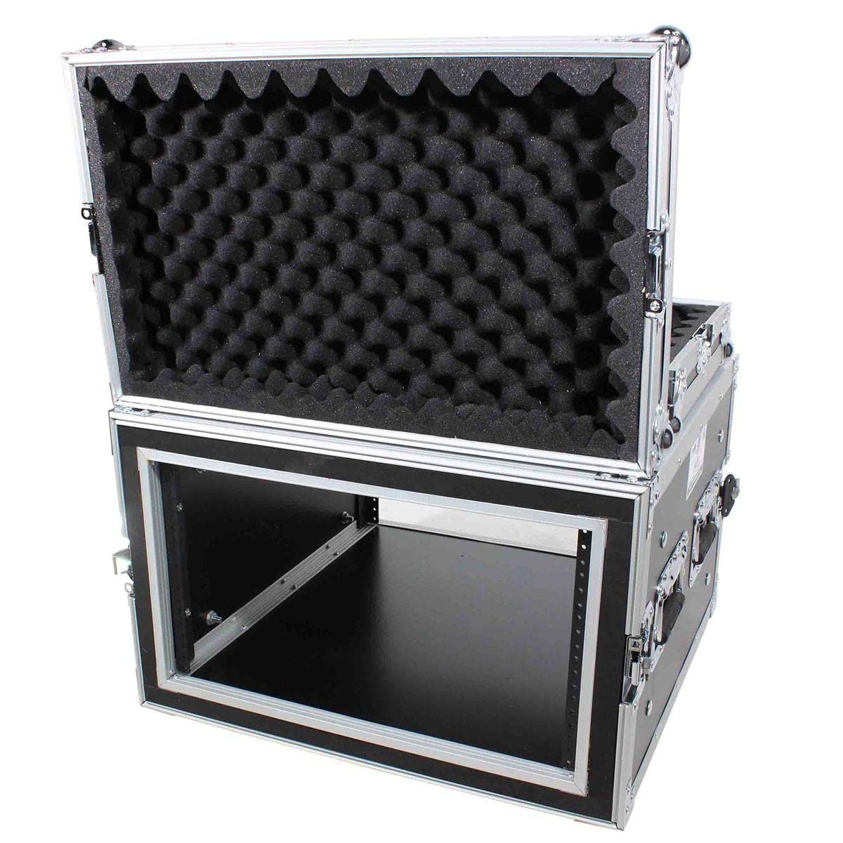 ProX T-6RSP ATA Style 6U Rack Space Shockproof Amp Rack Mount Case 20 in. Depth with recessed handles