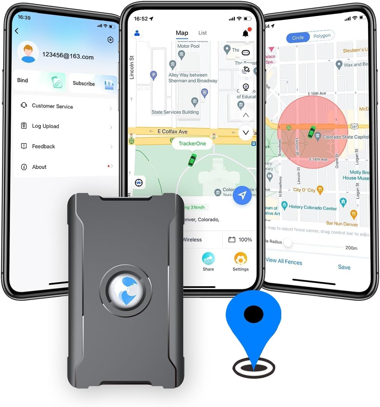 Gps Tracker For Vehicles Cars Long Battery Life Up To 12 Months, Strong Magnetic, 10S Instant Updates, Geo Fence, 4G Real Time C