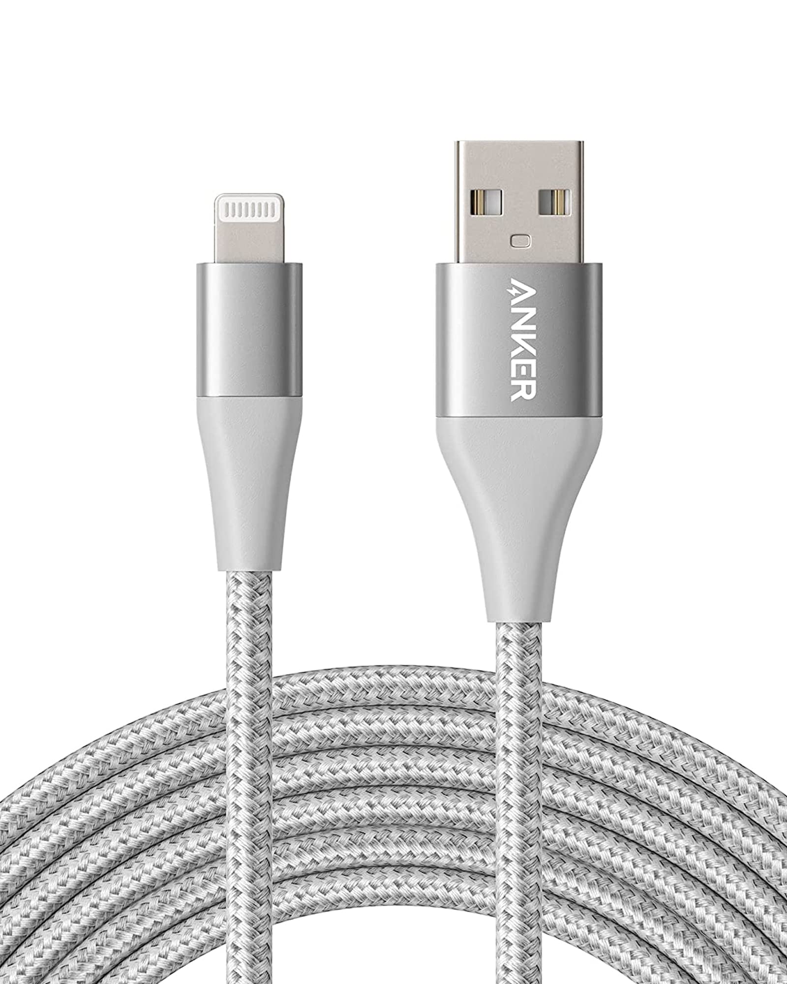 Anker Powerline+ Ii Lightning Cable (10Ft / 3M), Mfi Certified For Flawless Compatibility With Iphone Xs/Xs Max/Xr/Iphone X / 8/