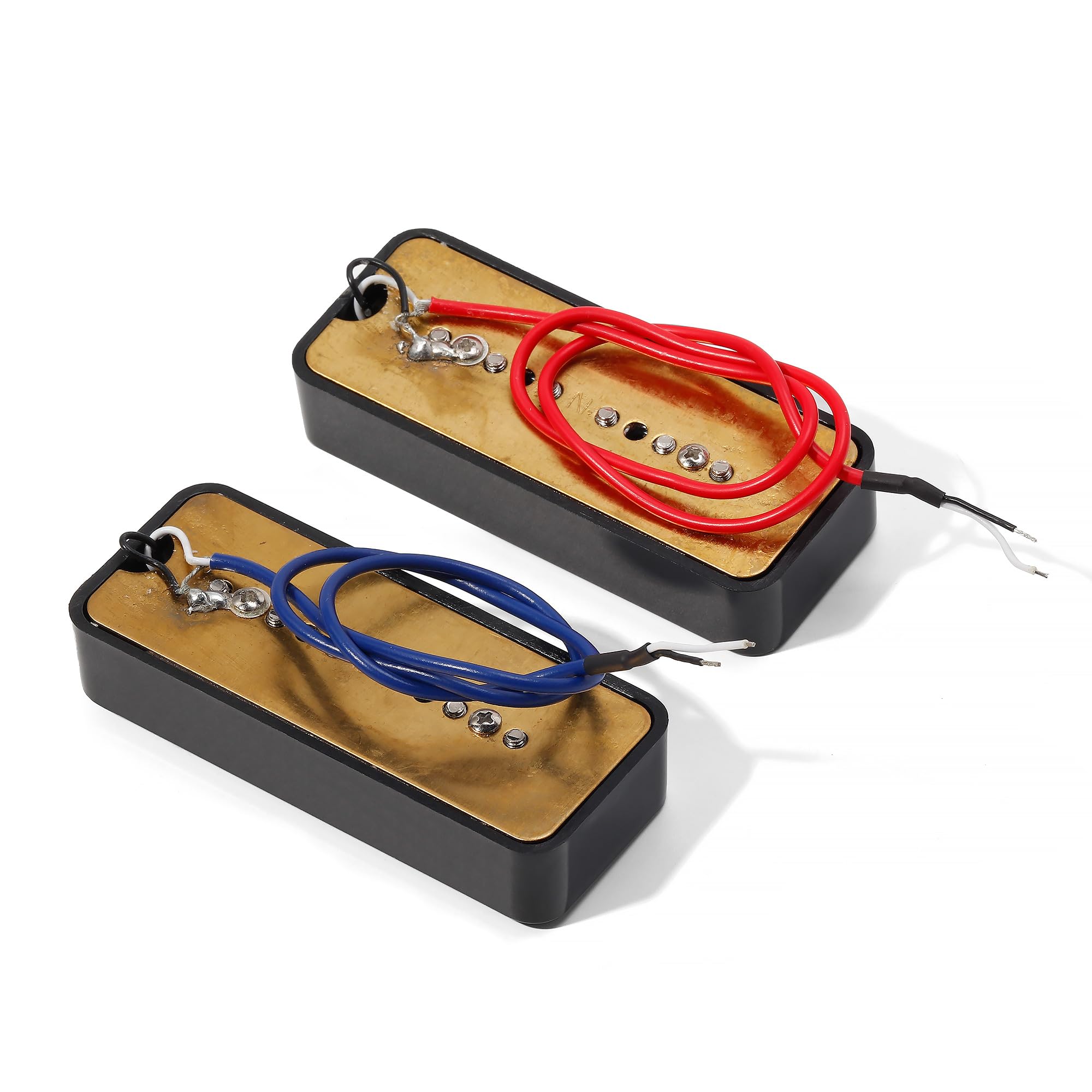 Wilkinson M Series Wo90 Ceramic Single Coil Pickups,Neck Bridge P 90 Pickups Set For Les Paul Sg Lp Style Electric Guitar Parts