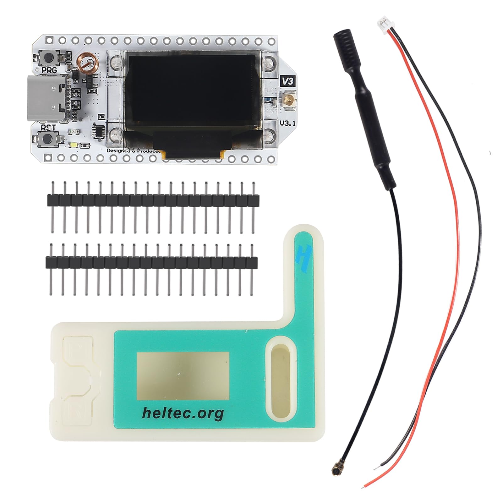 Aitrip 1 Sets 915Mhz Esp32 Lora V3 Wifi+Ble Development Board Sx1262 Type C Lora Kit 0.96Inch Oled Display Esp32 S3 Dual Core Wi