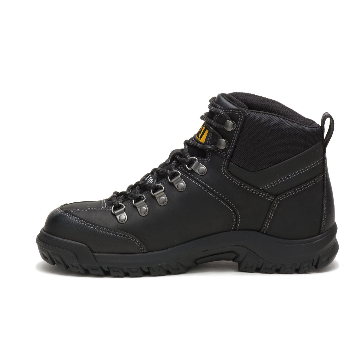 Cat Footwear Mens Threshold Waterproof Steel Toe Work Boot, Black, 75
