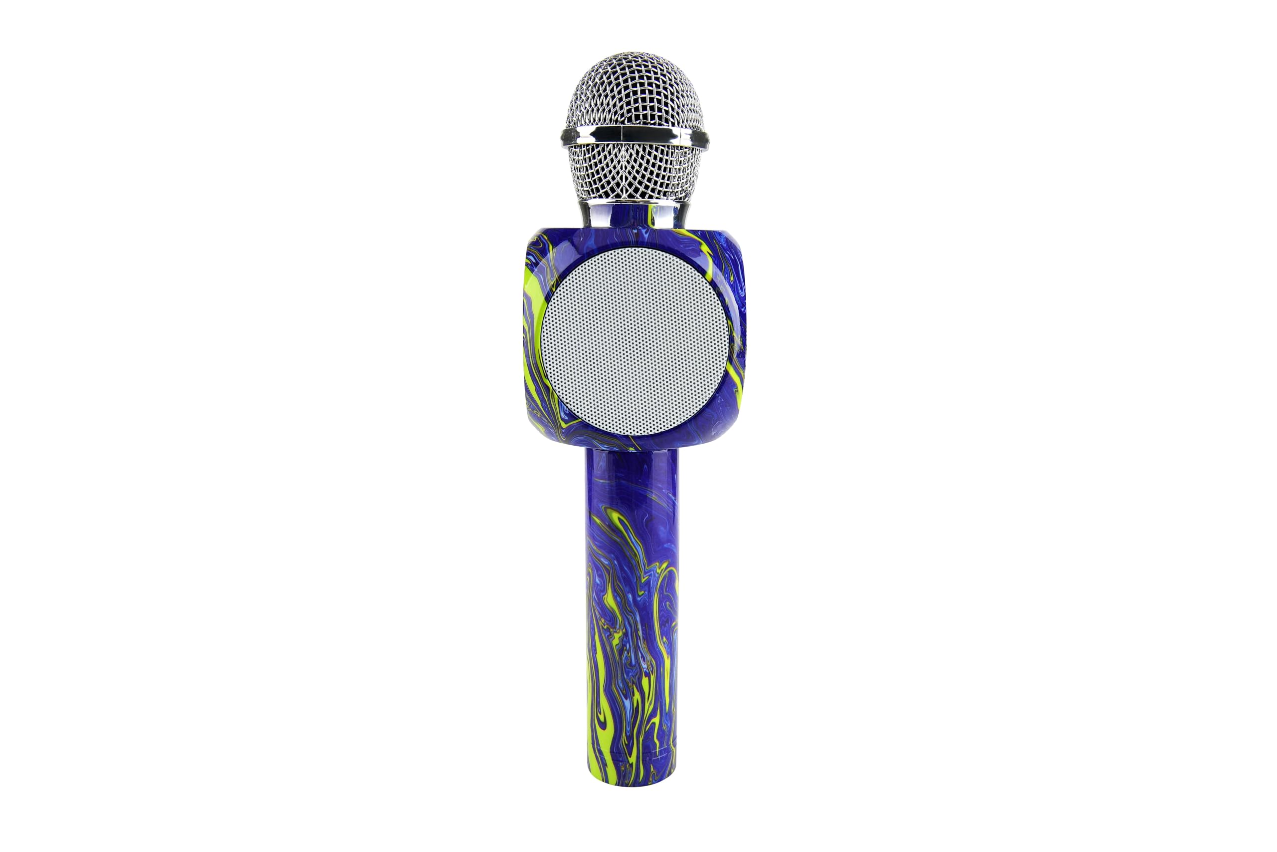 Wireless Express   Sing Along Bling Bluetooth Karaoke Microphone And Bluetooth Stereo Speaker All In One (Swirl Purple)