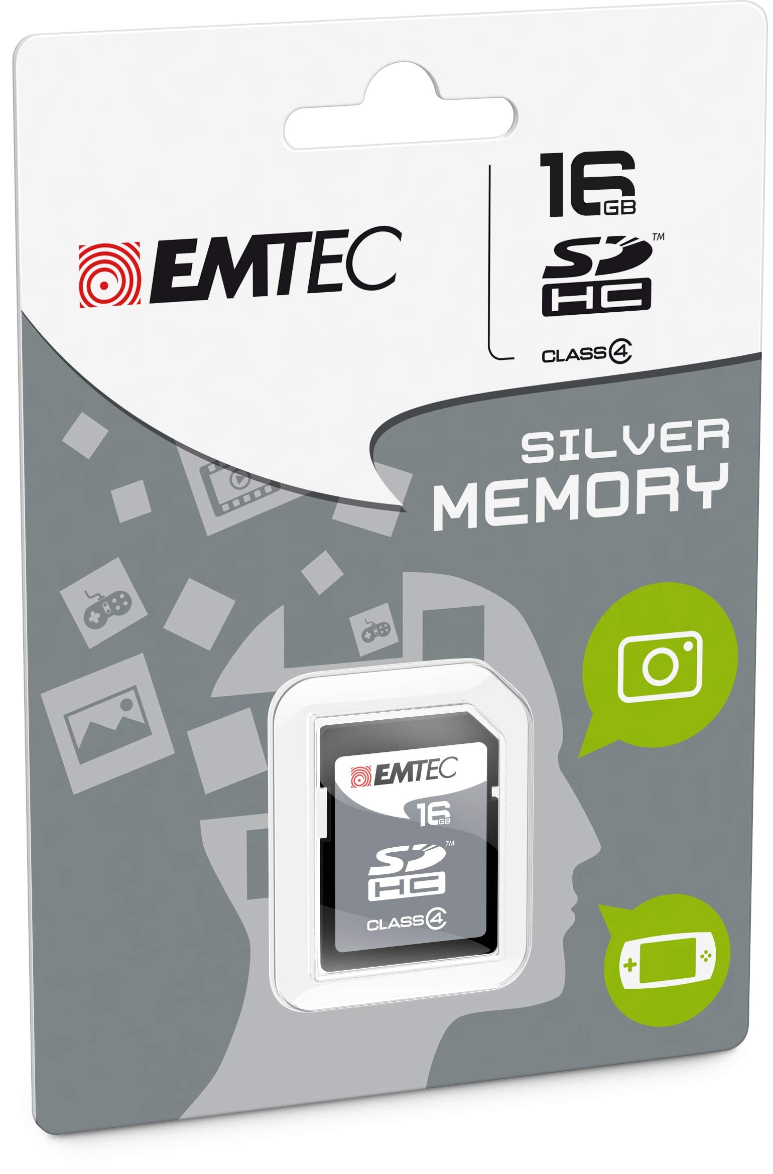 Emtec 16 Gb Class 4 Jumbo Super Sdhc Memory Card