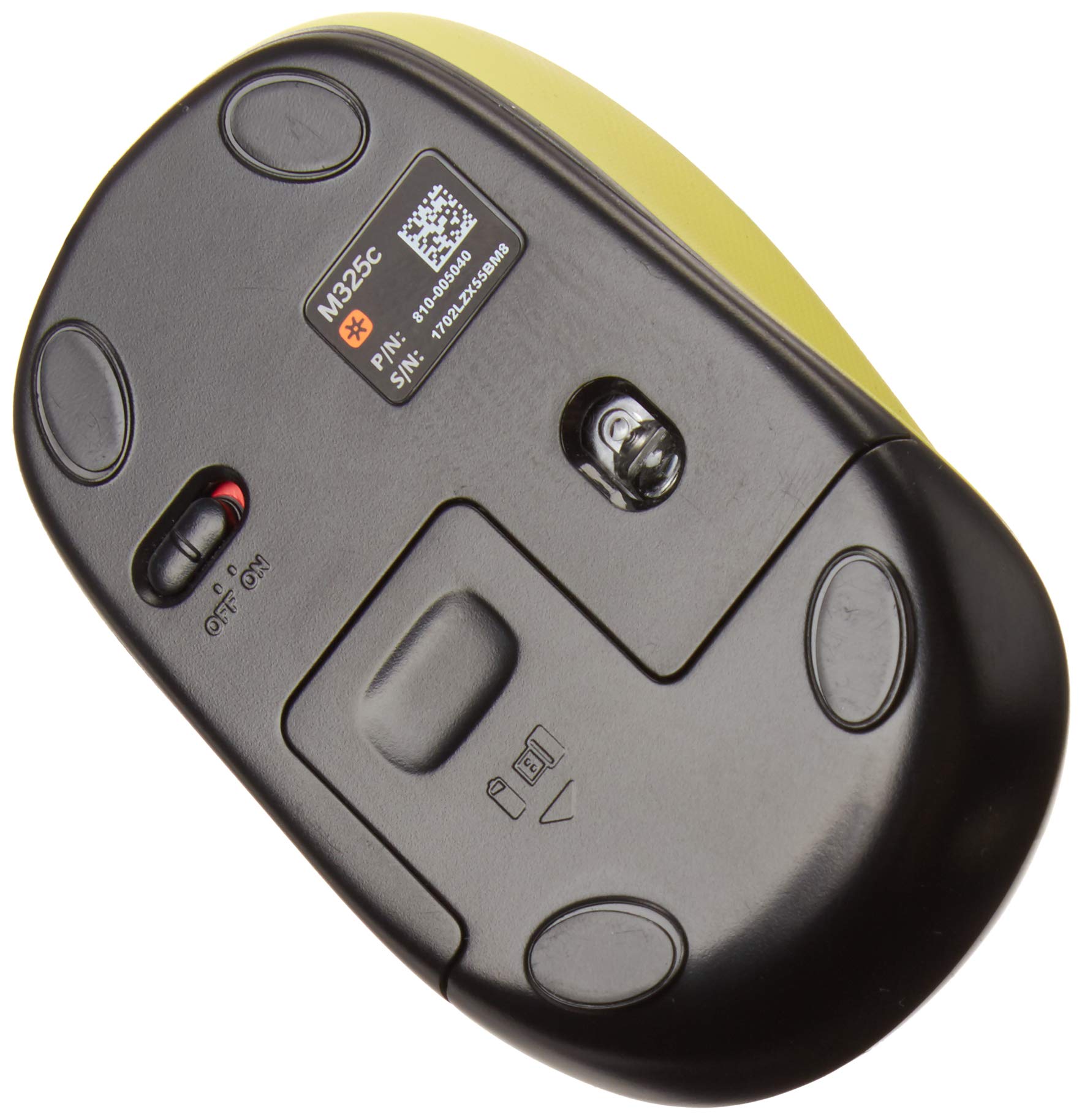 Logitech Wireless Mouse M325 Lemon Yellow