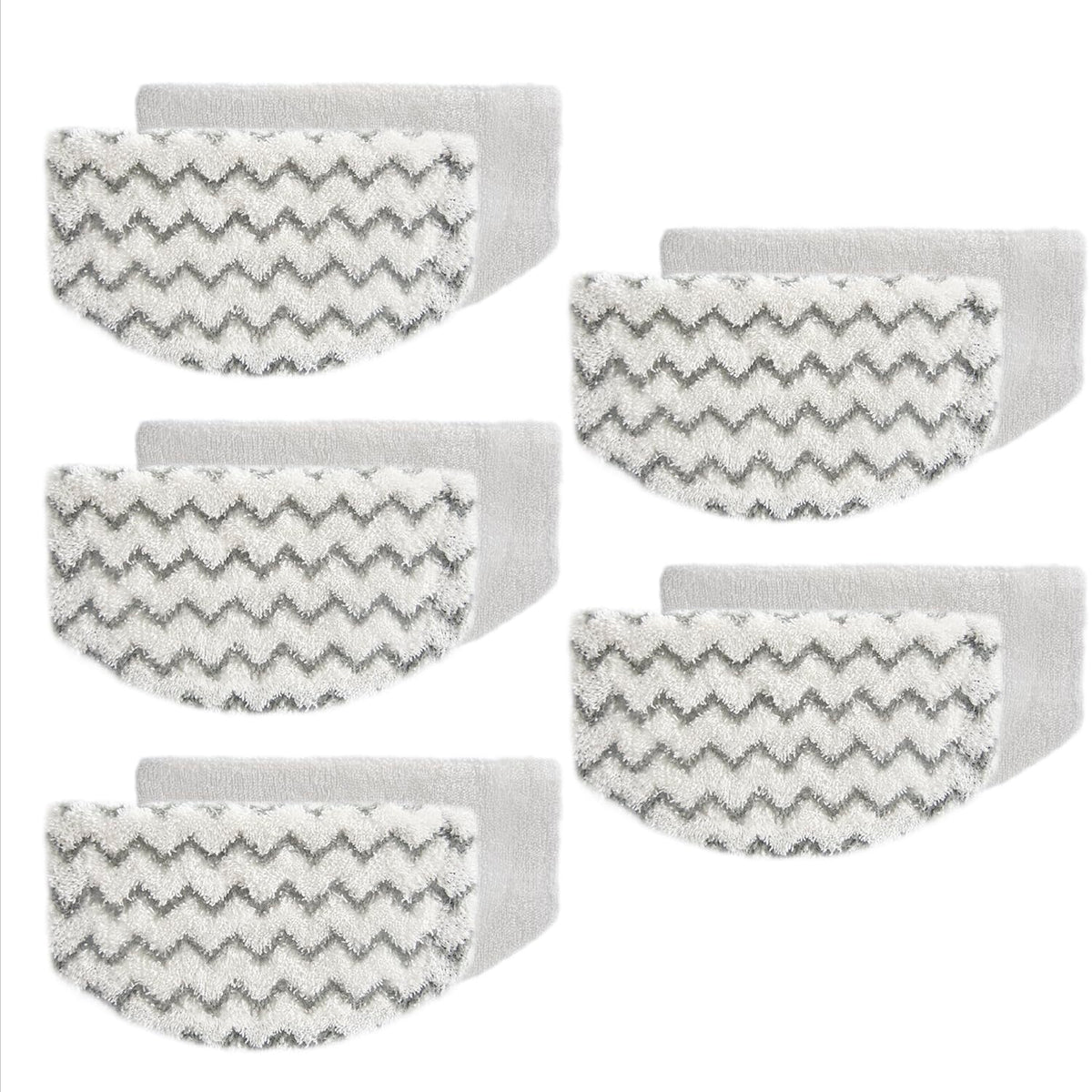 10 Pack 1940 Steam Mop Pads For Bissell Powerfresh Steam Mop 1806 1544 1440 2075A 2685A Series, Model 19402 19404 19408 1940A 19