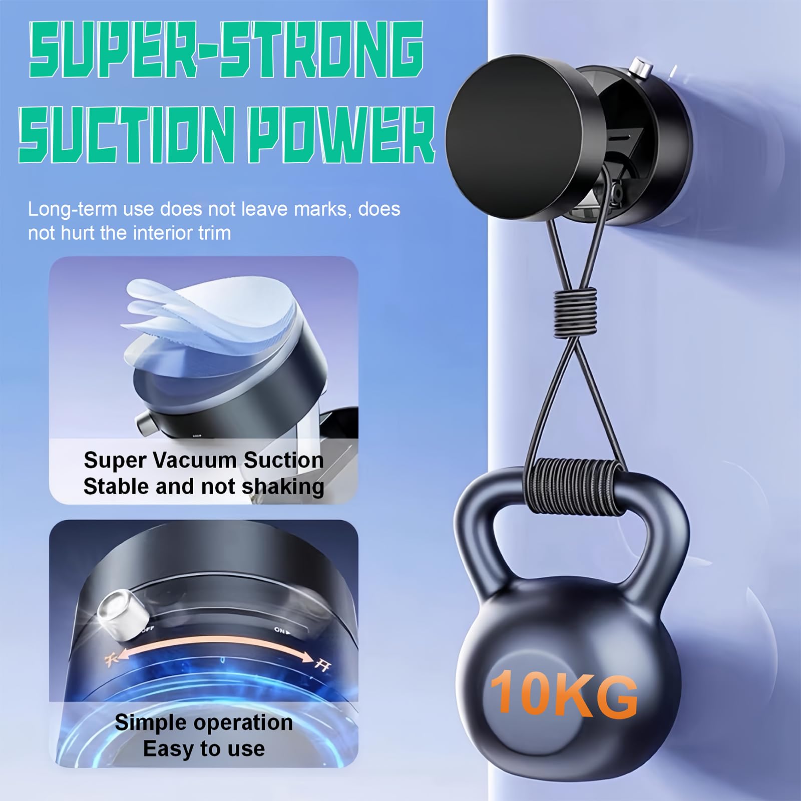 Vacuum Suction Magnetic Phone Holder, Rotatable Magnetic Suction Cup Phone Mount, For Car/Mirror/Smooth Surface, Foldable And Re