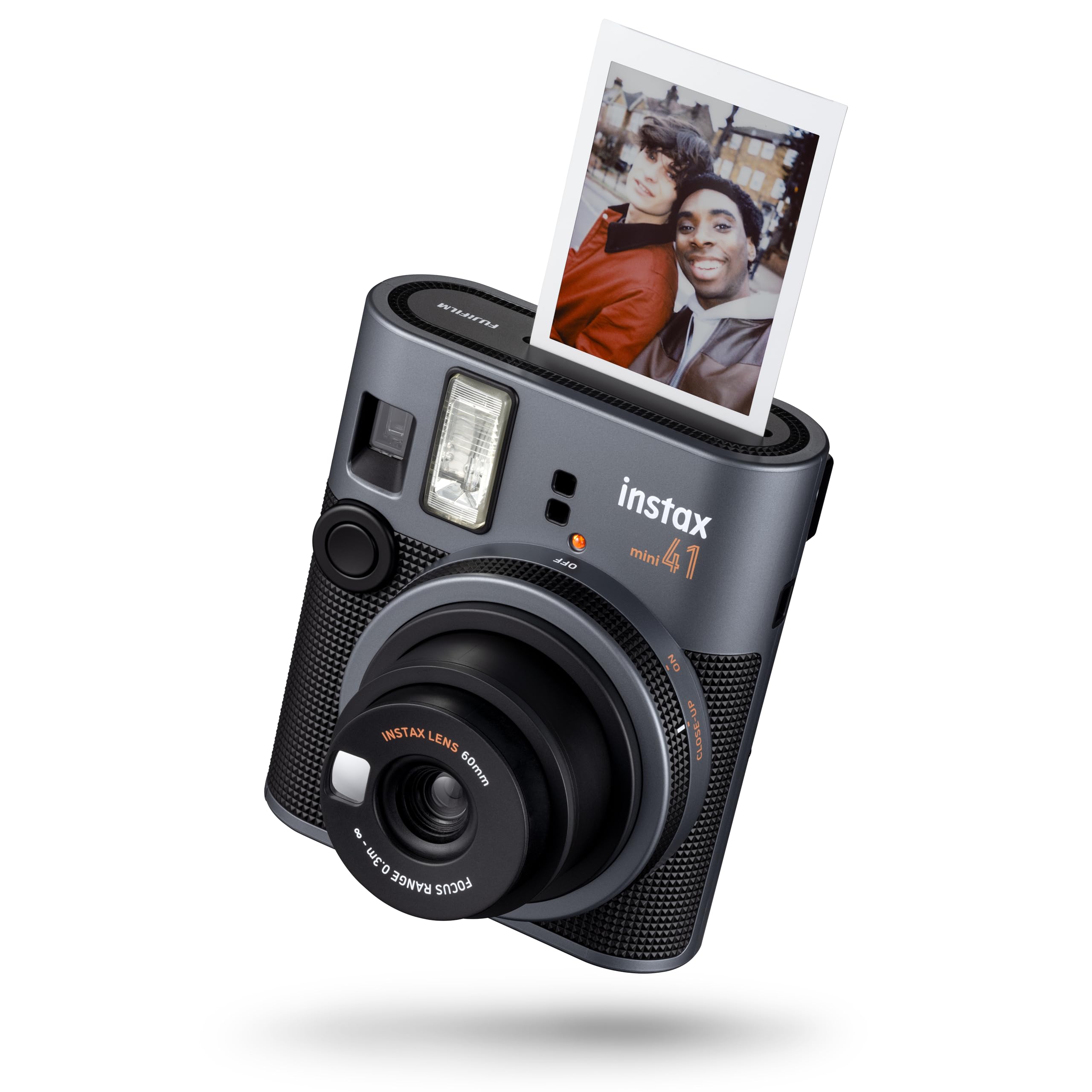 INSTAX mini 41 Instant Camera, Simple Operation with Auto Exposure, Built-in Flash, Selfie Lens, and Close up Mode,a Classic Des