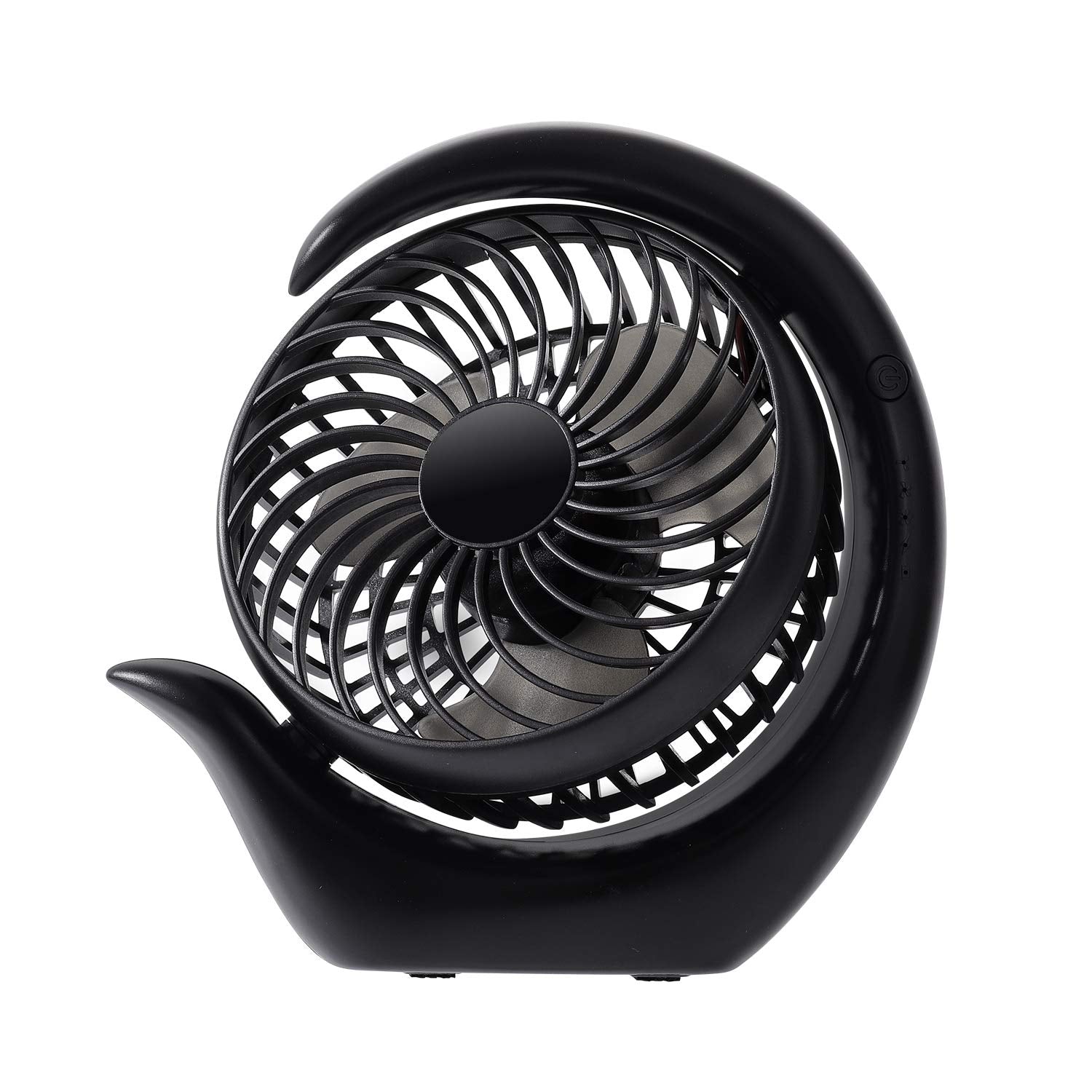 Acemining Desk Fan, Quiet Small Fan, Usb Fan For Rooms, Rechargeable Table Fan Battery Operated Desktop Fan, Portable Office Fan