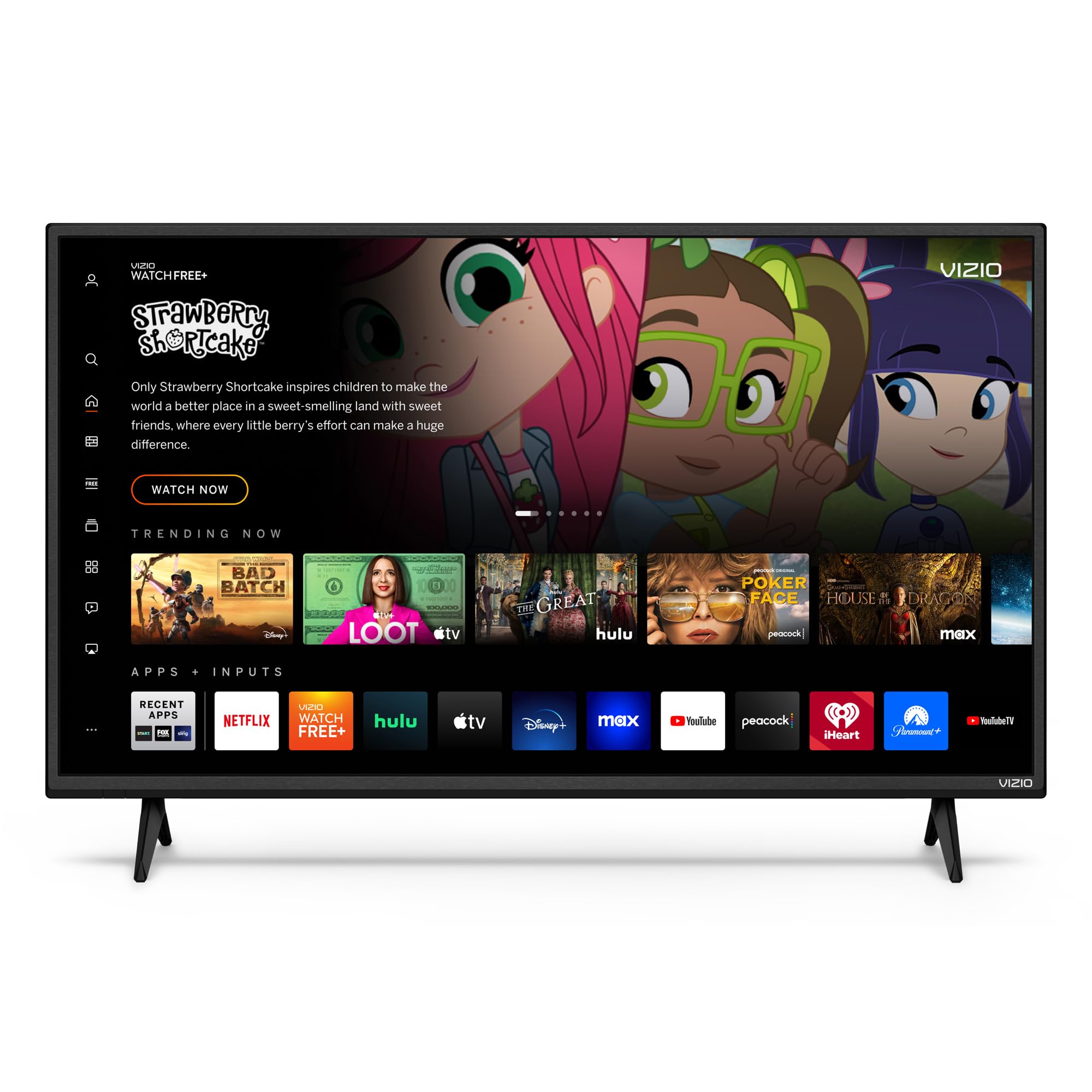 Vizio 40 Inch D Series Full Hd 1080P Smart Tv With Amd Freesync, Apple Airplay And Chromecast Built In, Alexa Compatibility, D40
