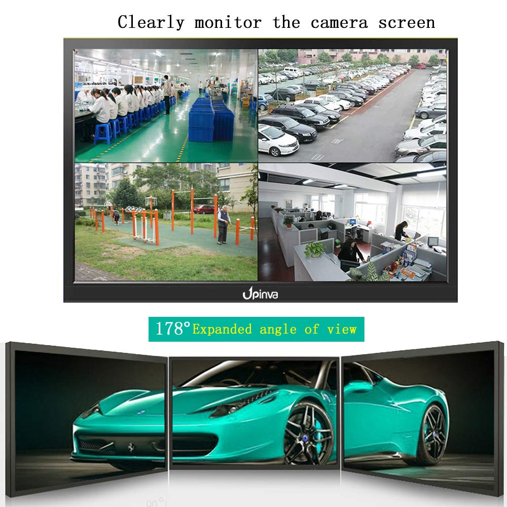 15.6 Inch Professional Ips Monitor Lcd Display Security Camera Office Pc Mobile Monitor 1920X1080 Full Hd Multifunctional Gaming