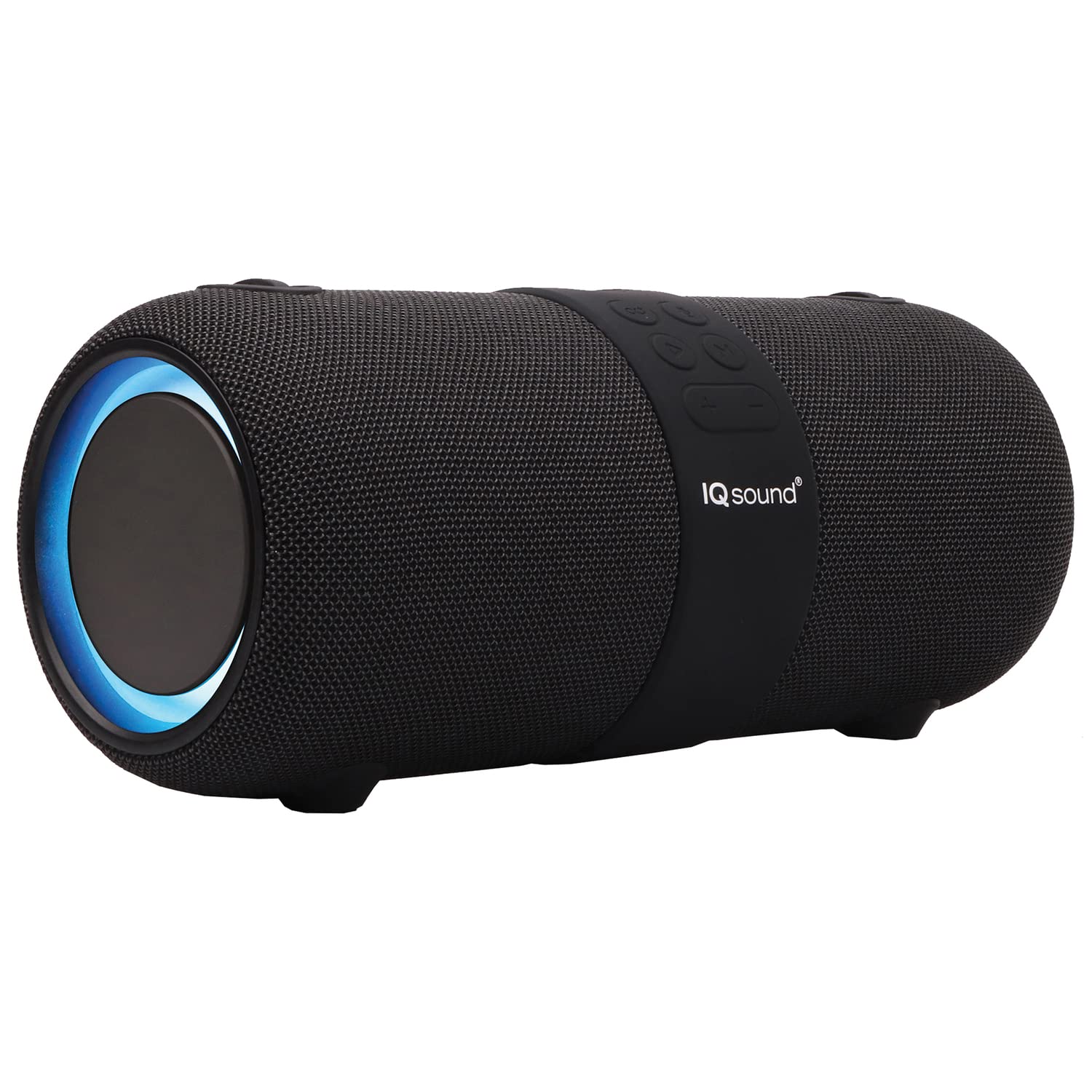 Supersonic Iq Sound Iq 2323Bt 2 X 3 Inch Portable Bluetooth Fabric Speaker With Tws, Voice Control, Clear Sound, Rgb Lights, Wat