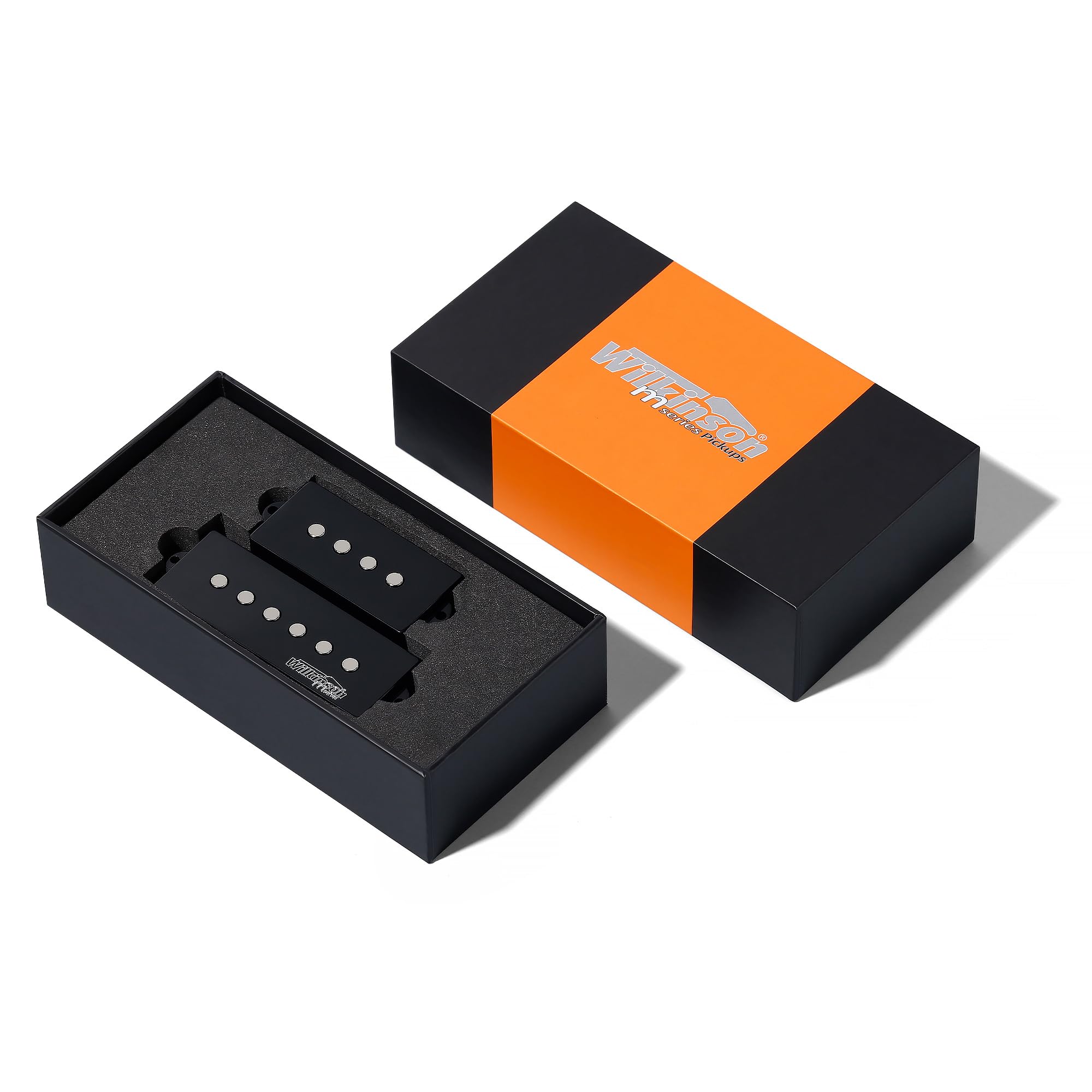 Wilkinson M Series Wopb5 Variable Gauss Ceramic Bass Pickups Humbucker Pickups Set For Pb Style 5 Strings Electric Bass Guitar,