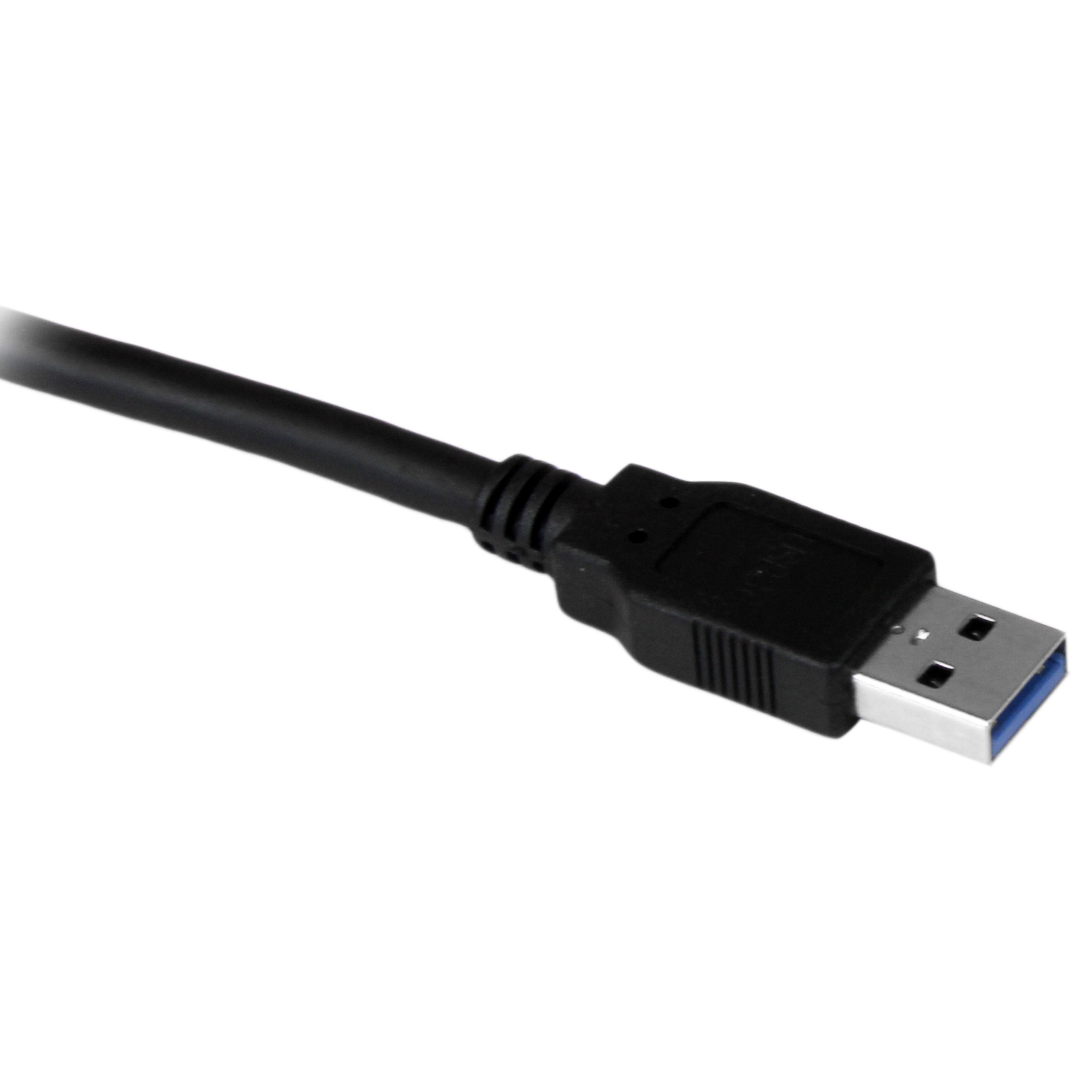 Startech.Com 5Ft Superspeed Usb 3.0 Extension Cable For Desktop   Stp   Usb A Male To Usb A Female Cable For Computer   Black (U