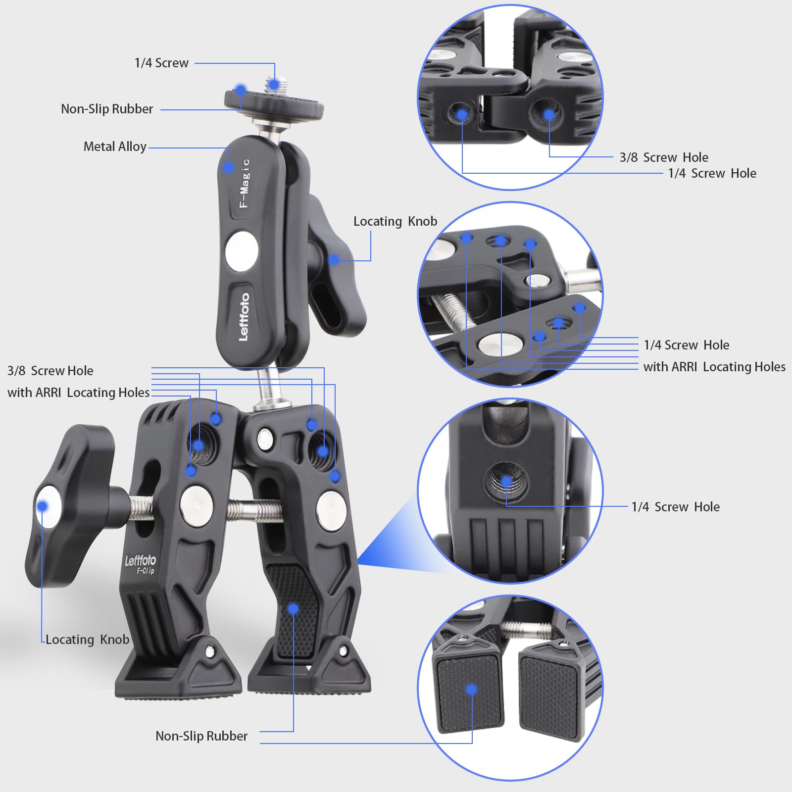 Bike Bicycle Motorcycle Camera Monitor Selfie Extension Mount For Gopro Hero 12 11 10 Dji Action 4 3 Insta360 X3,Universal Super