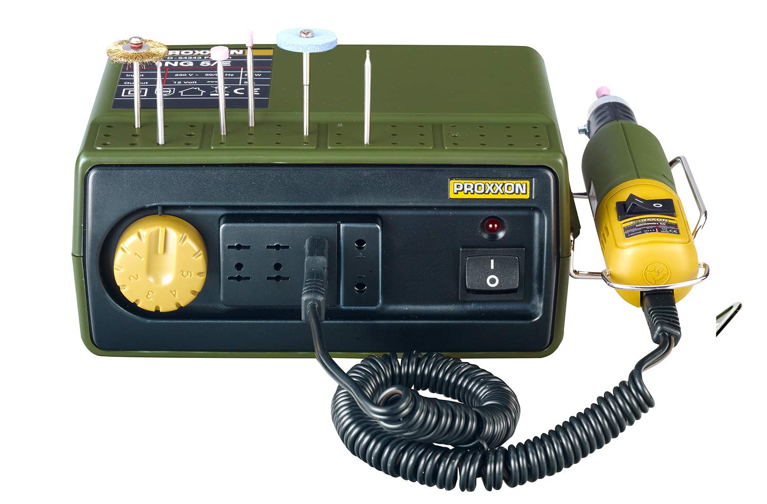 Proxxon 38704 Ac Adapter Heavy Duty Transformer Ng 5/E 0.5 Liters