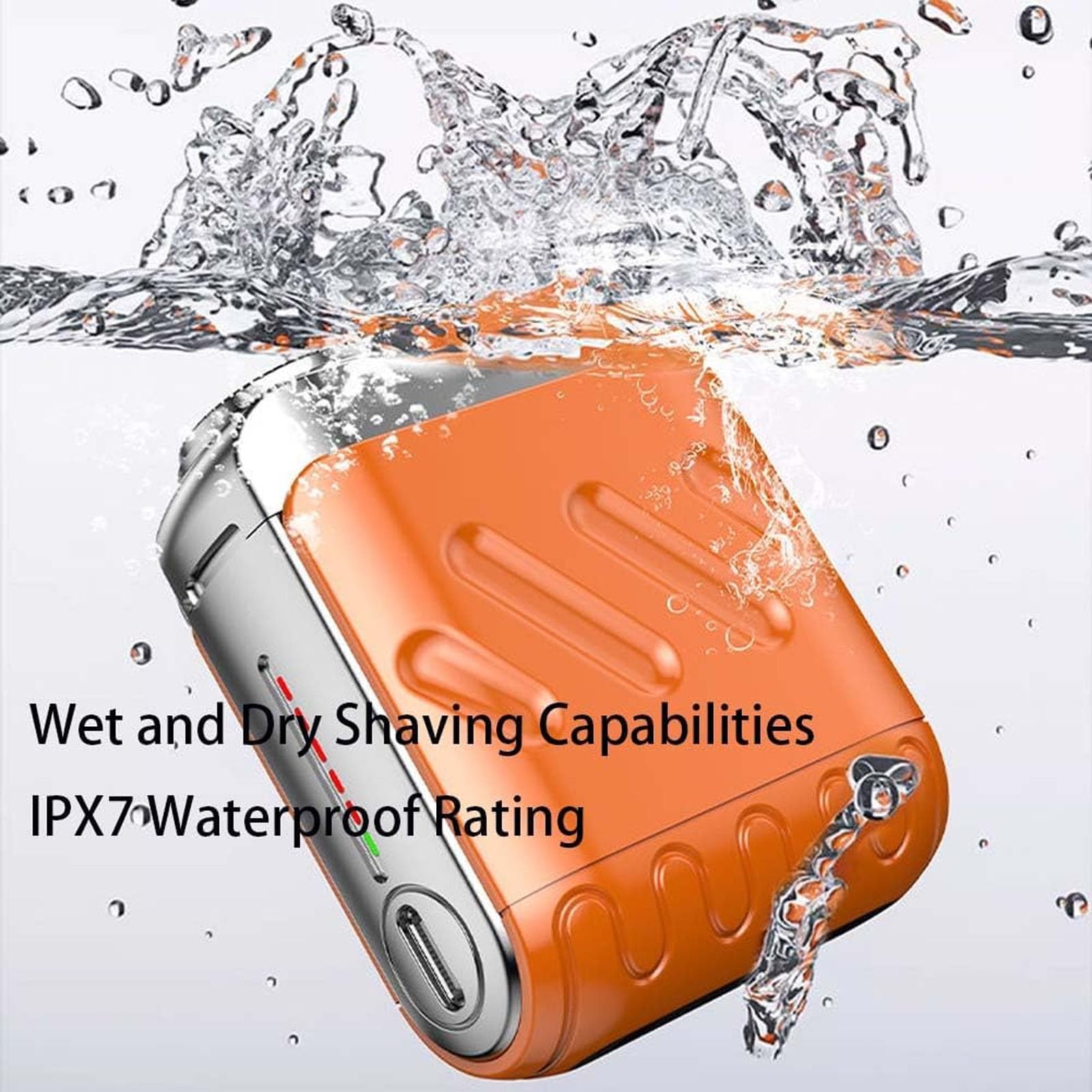 R 12 Luggage Electric Shaver, Mini Beard Shaver With Portable Suitcase Design, Usb Rechargeable One Button Long Lasting For Home