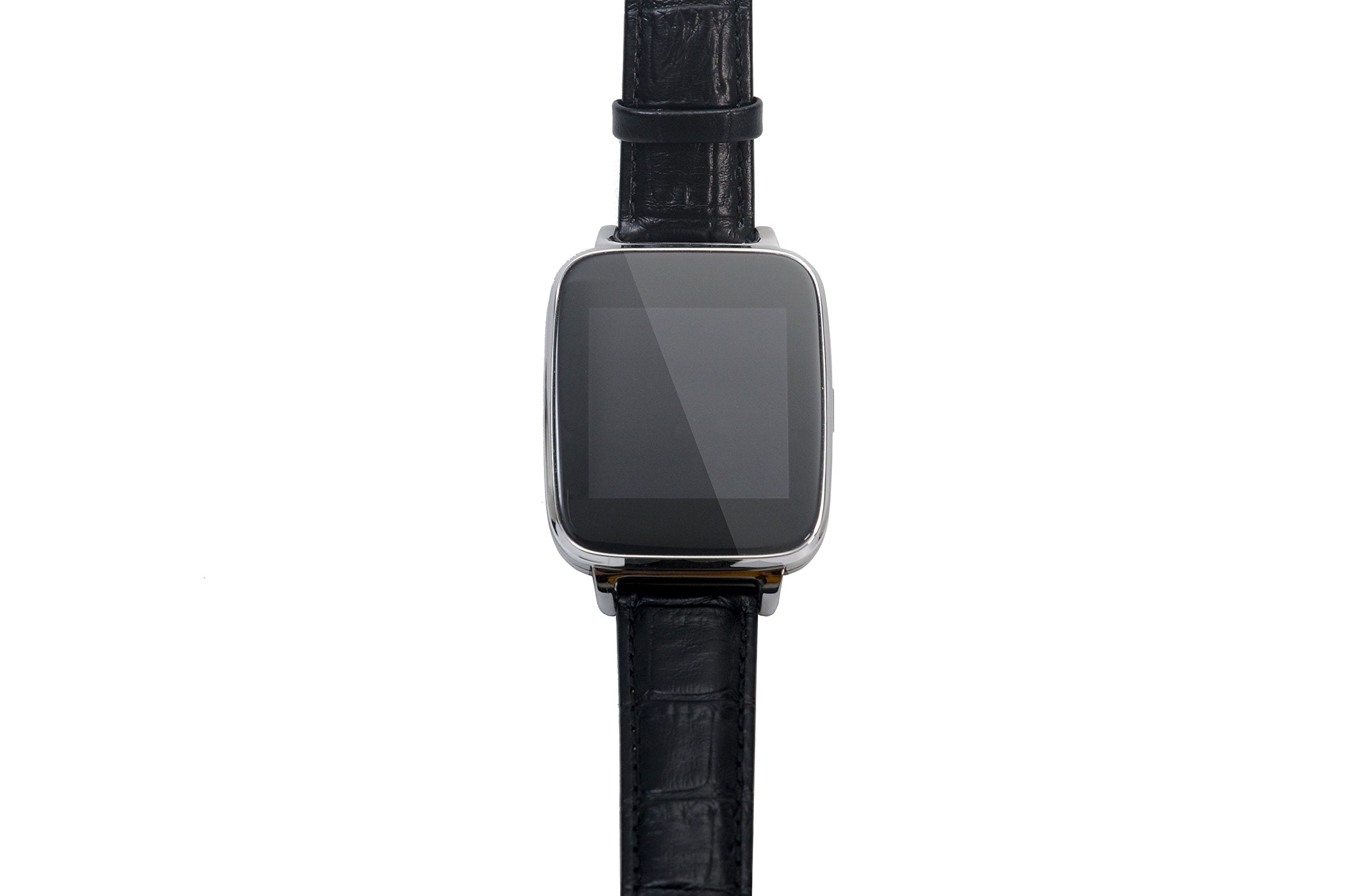 Beantech Silver Engage Plus Smartwatch For Ios And Android With 8Gb Of Music Storage And Leather Strap, Light Silver