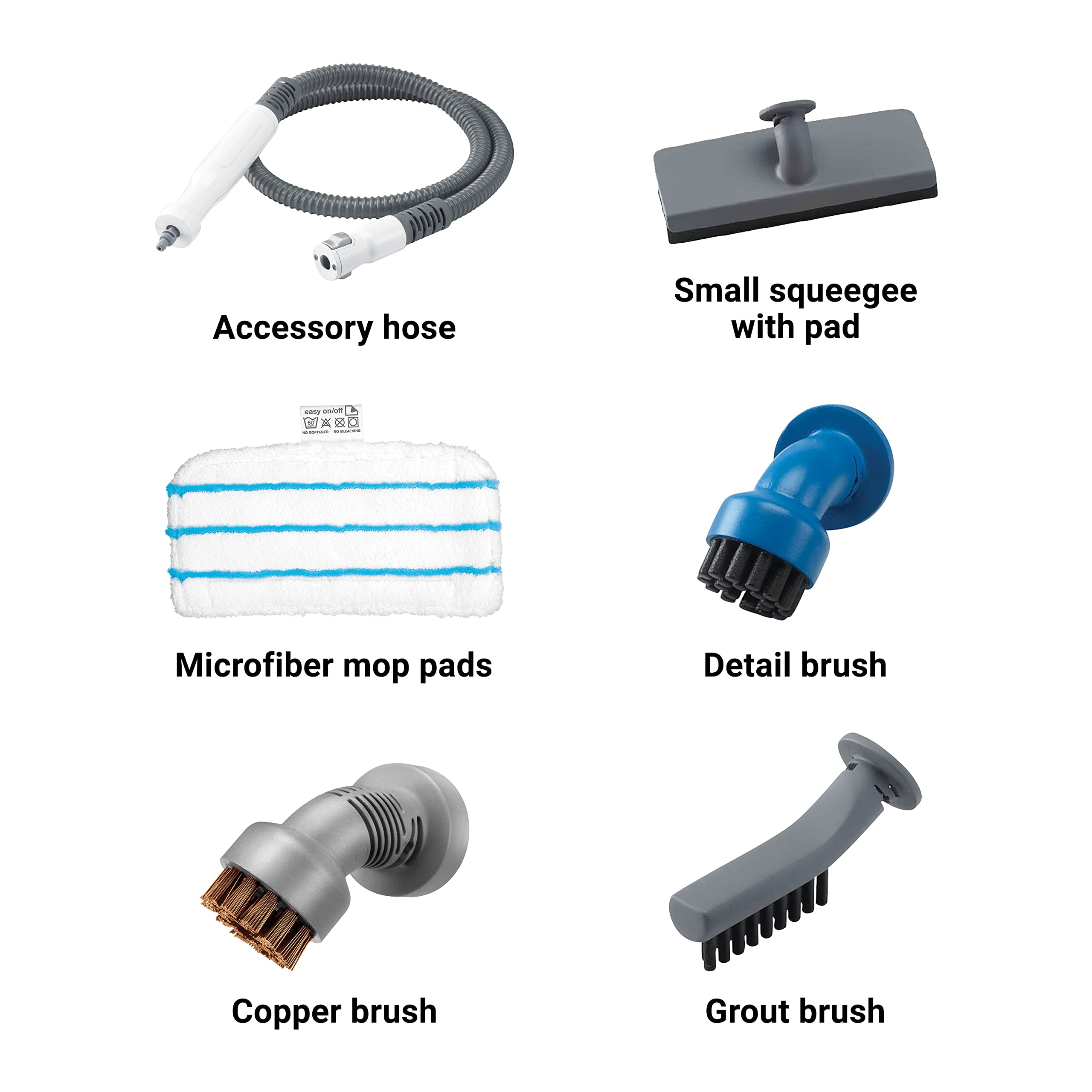 Black+Decker Steam Mop And Portable Steamer, 5 In 1, Corded (Hsmc1321)