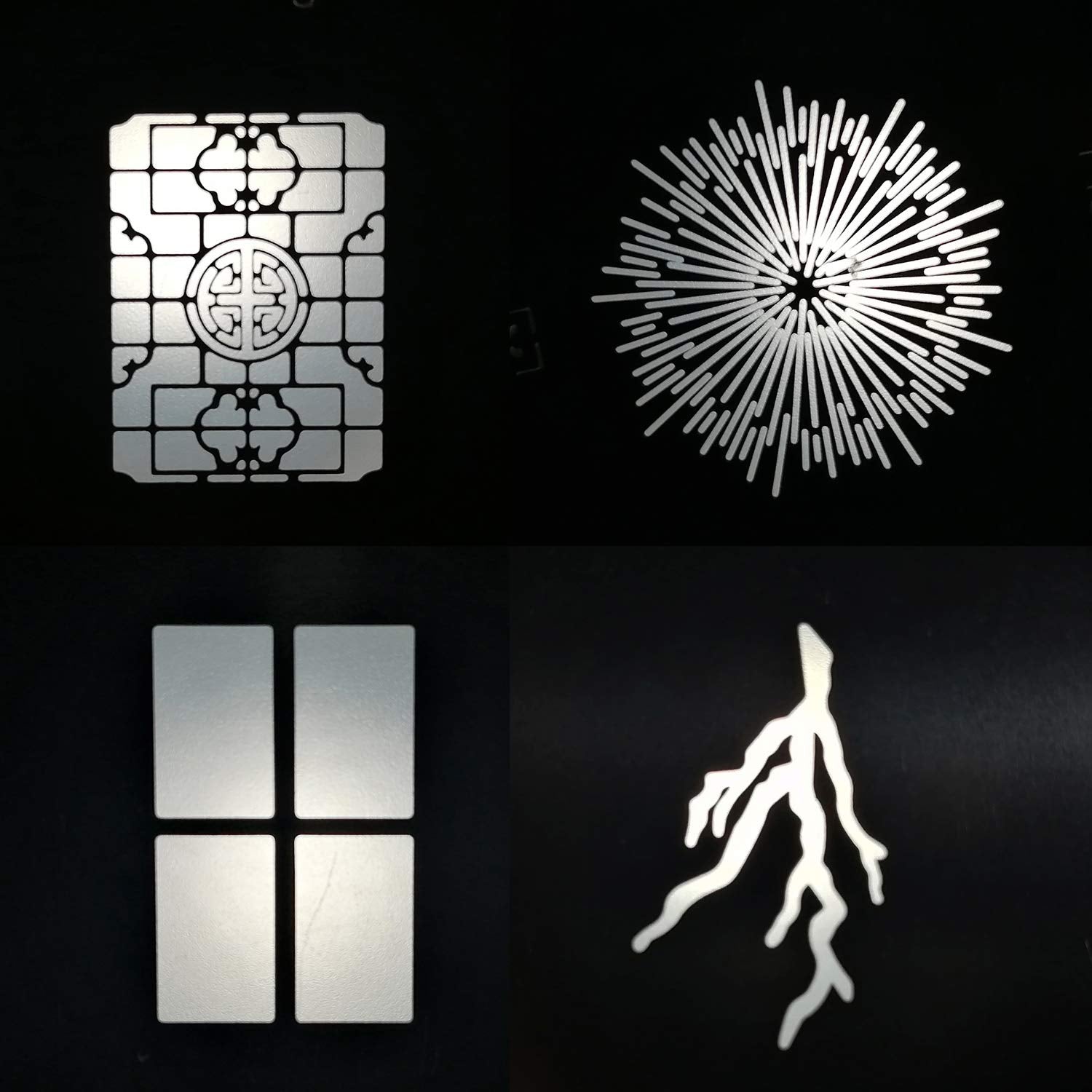 Wellmaking For Many Types Of Pictures For Bowens Mount Flash Snoot Condenser Modeling Film Christmas Light Film Can Be Customized In Batches Include 24 Gobos And A Gobo Holder� White
