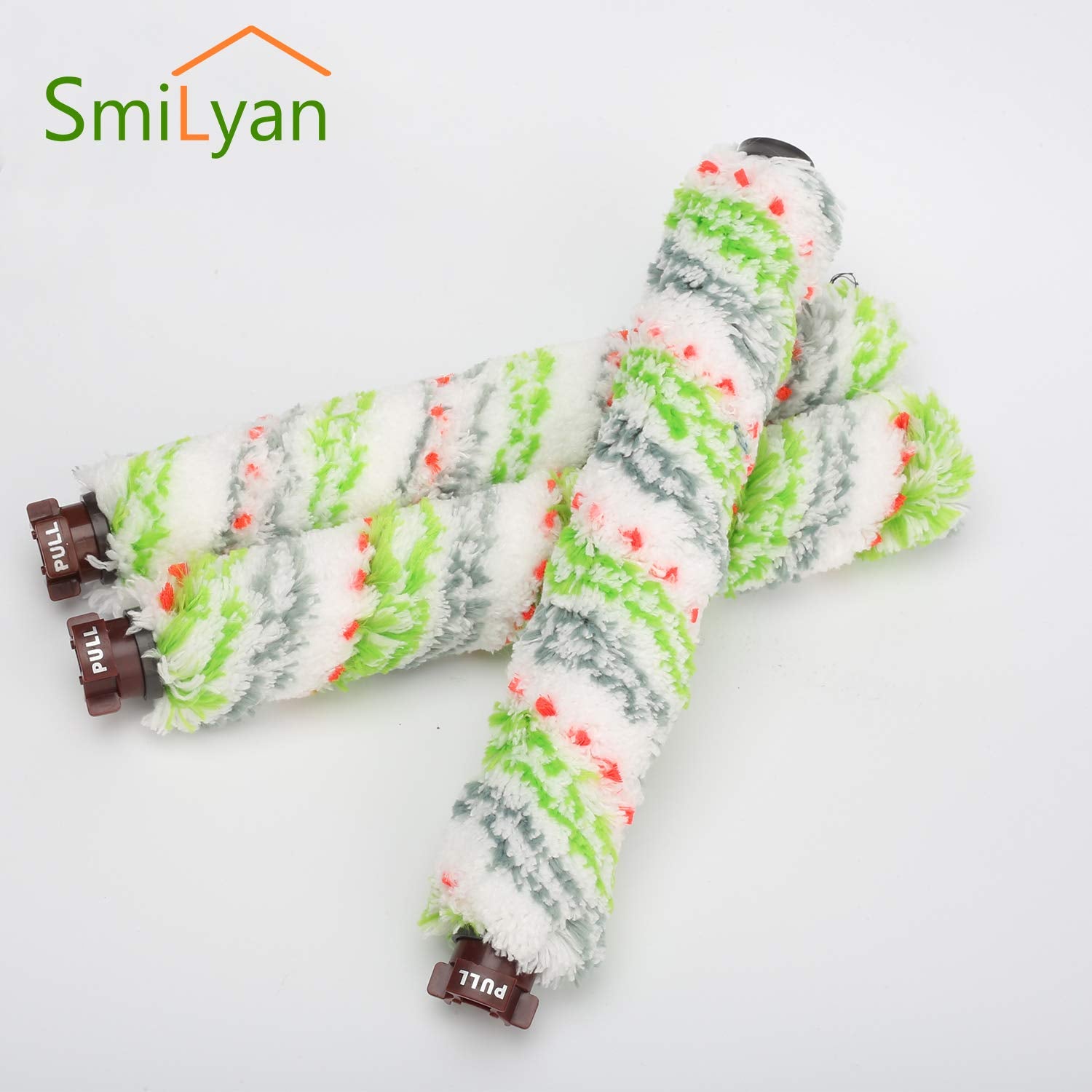 Smilyan Replacement Parts For Bissell Crosswave Pet Pro 2306A & Crosswave 1785 Series, 2 Pack 2460 Multi Surface Pet Pro Brush R