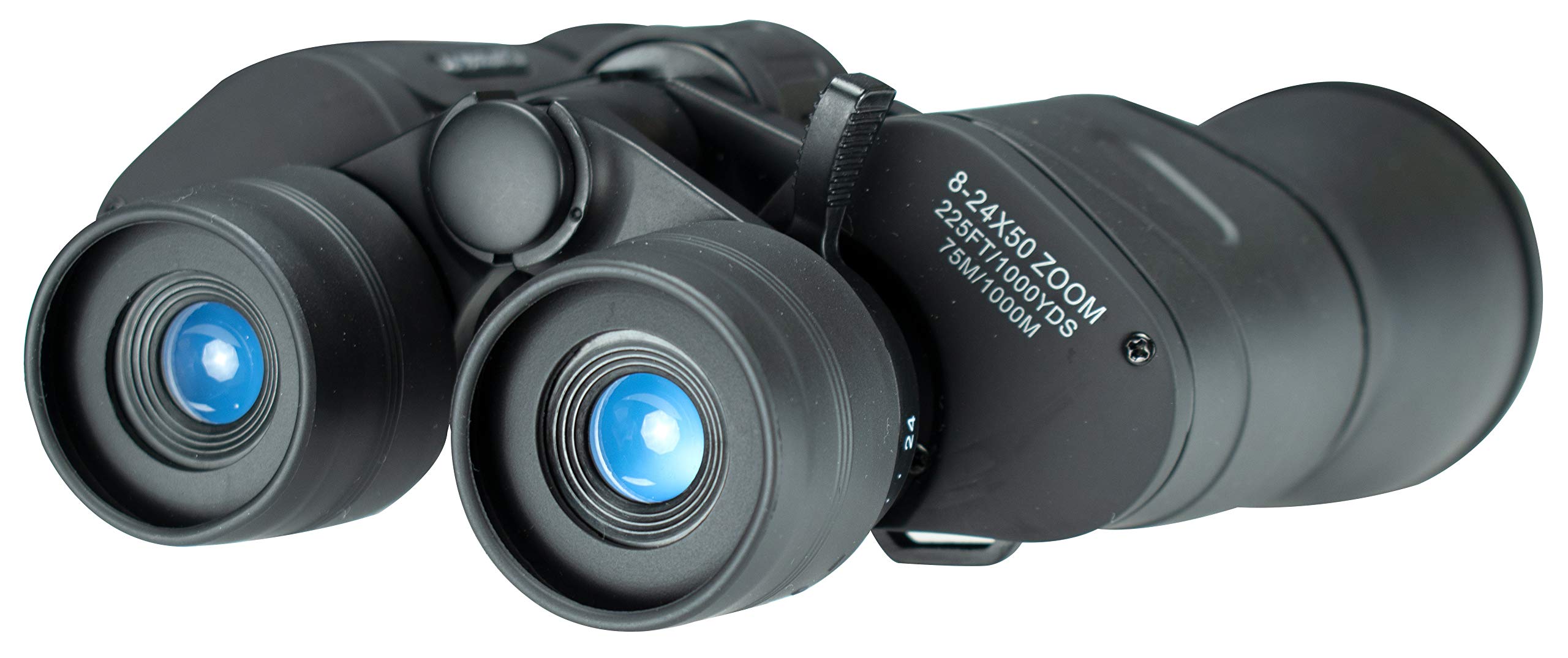 Barska Gladiator 8-24X50 Zoom Binoculars (Ruby Lens) Black