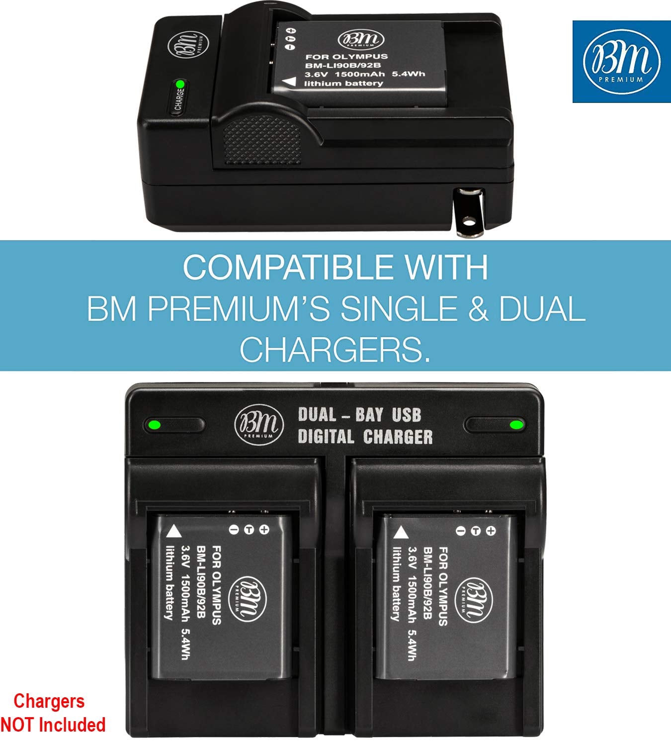 BM LI 90B, LI 92B Battery for Olympus Tough TG 6, TG 5, TG Tracker, Tough SH 1, SH 2, SP 100, SP 100 IHS, Tough TG 1 iHS, Tough TG 2 iHS, Tough TG 3, Tough TG 4, SH 50 iHS, SH 60, XZ 2 iHS Cameras