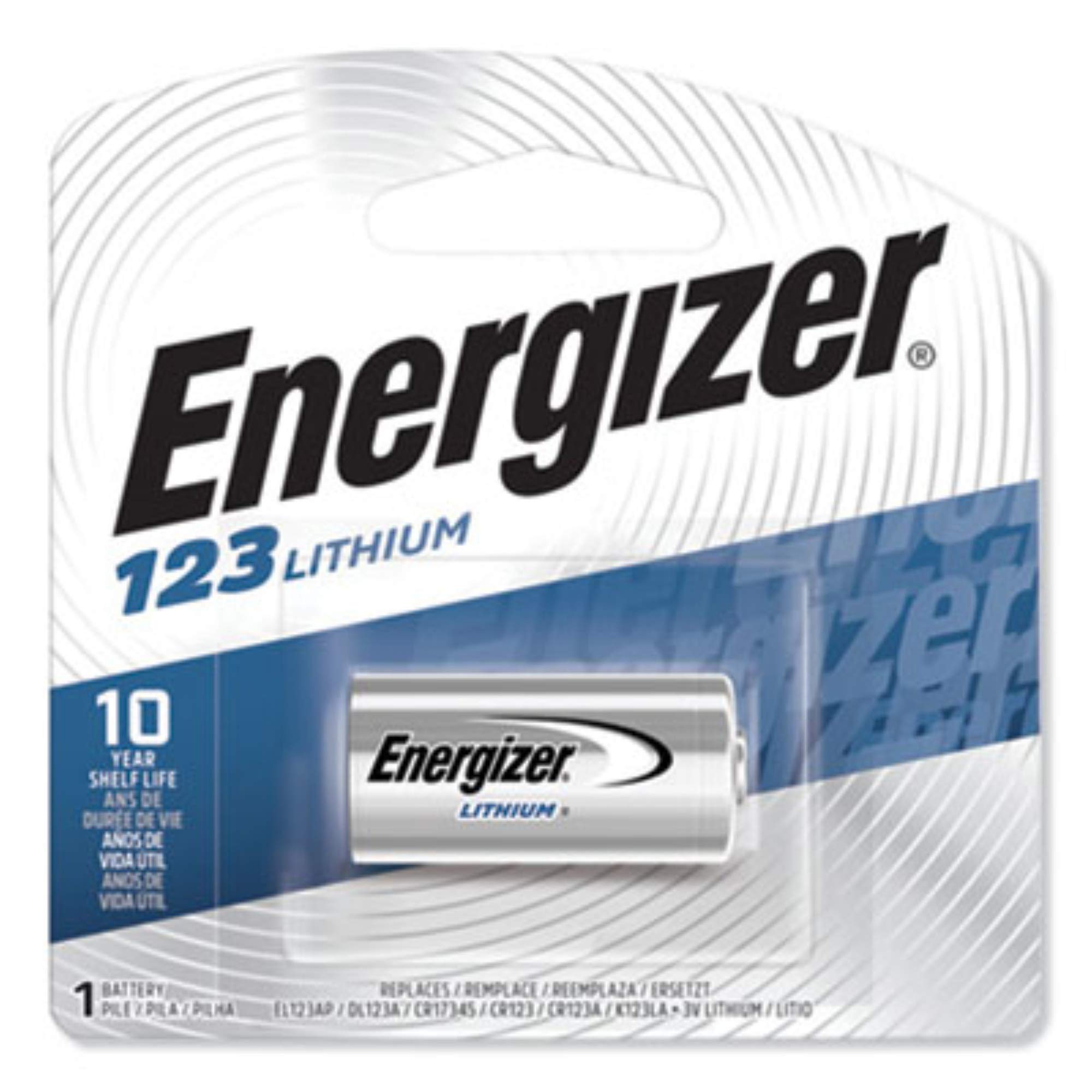 Energizer Lithium 123 3 Volt Specialty Battery EL123APBP