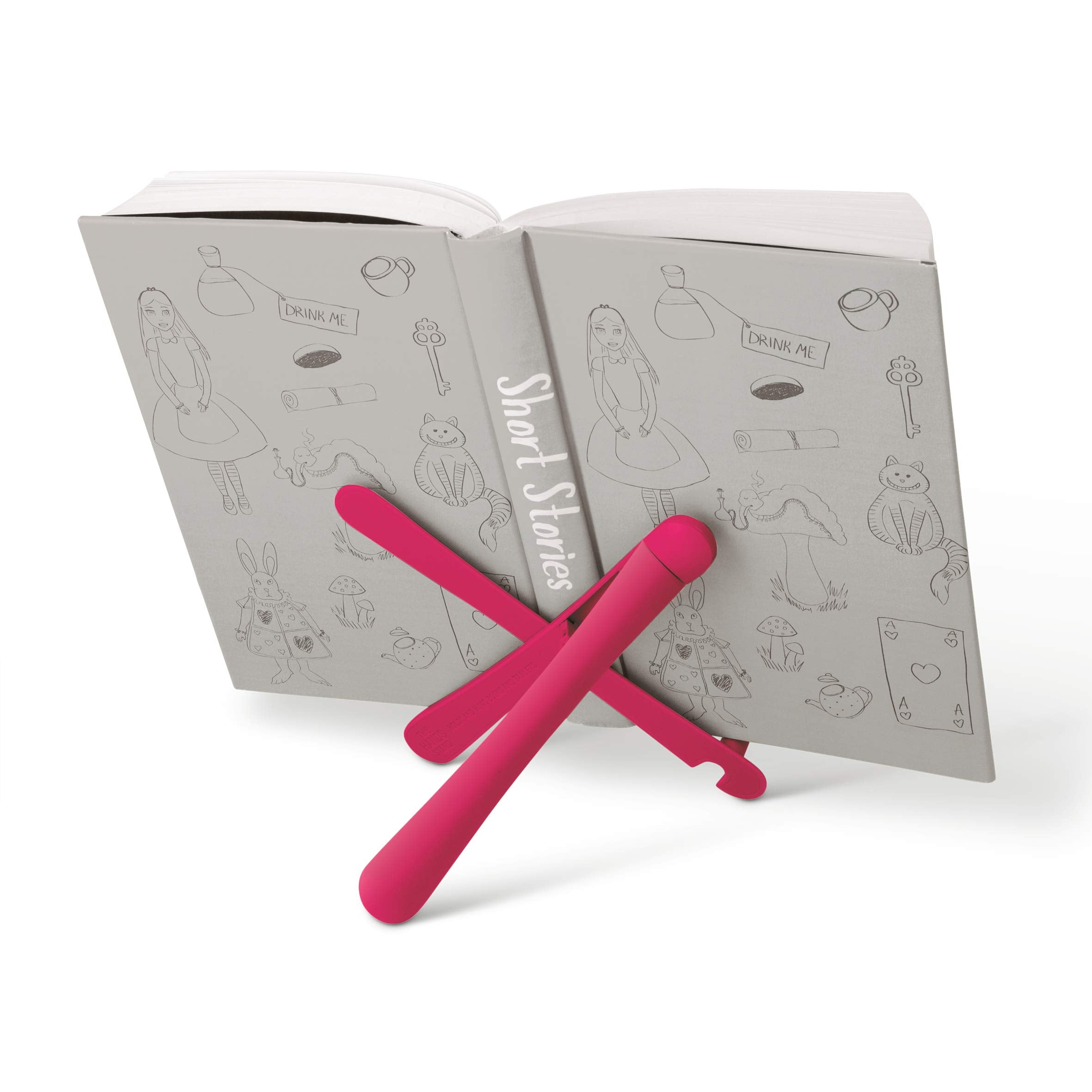 If The Hands Stand, Hands Free Reading Tablet & Book Holder   Coral